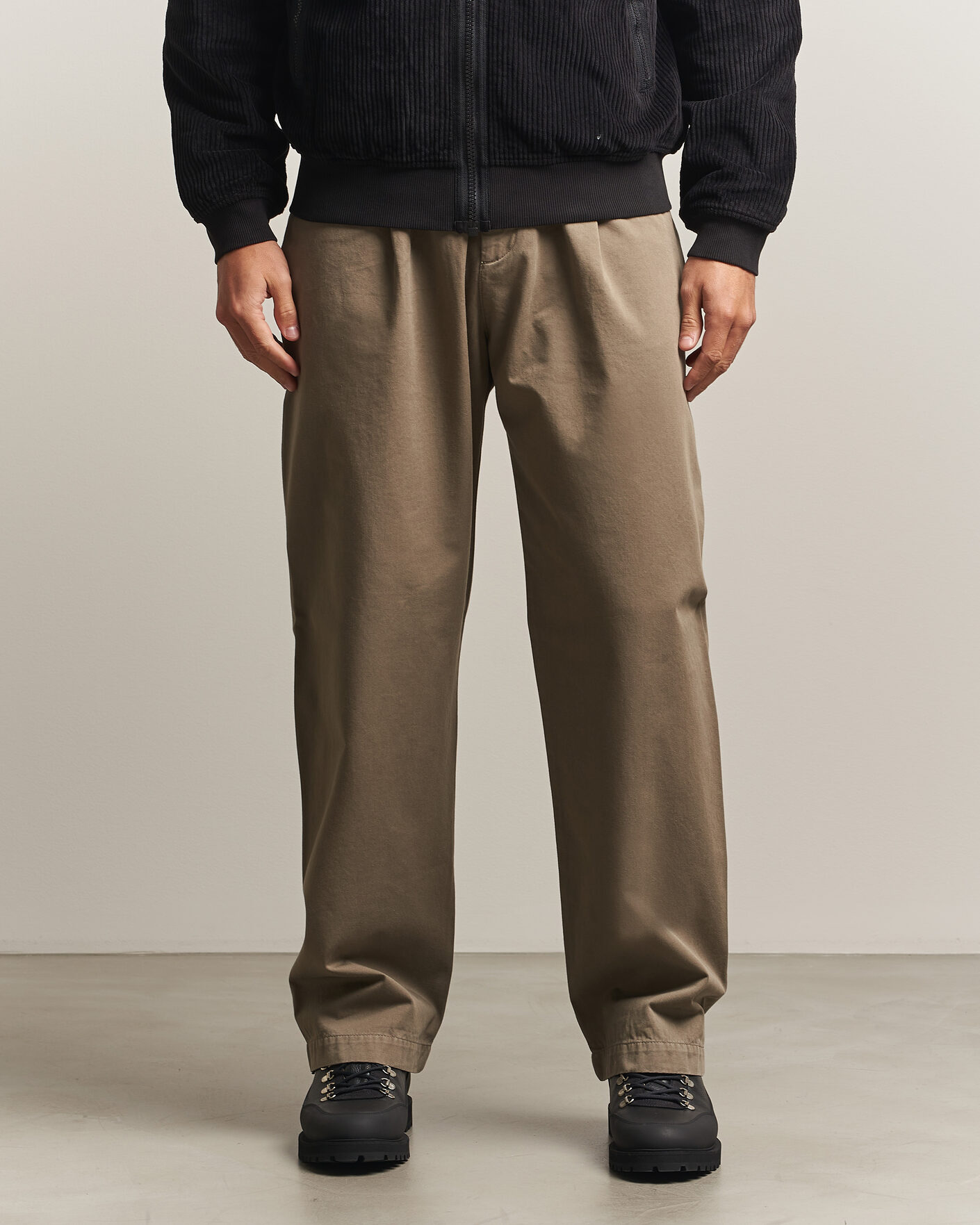 Uomini | Pantaloni | C.P. Company | Cotton Gabardine Pants Grey