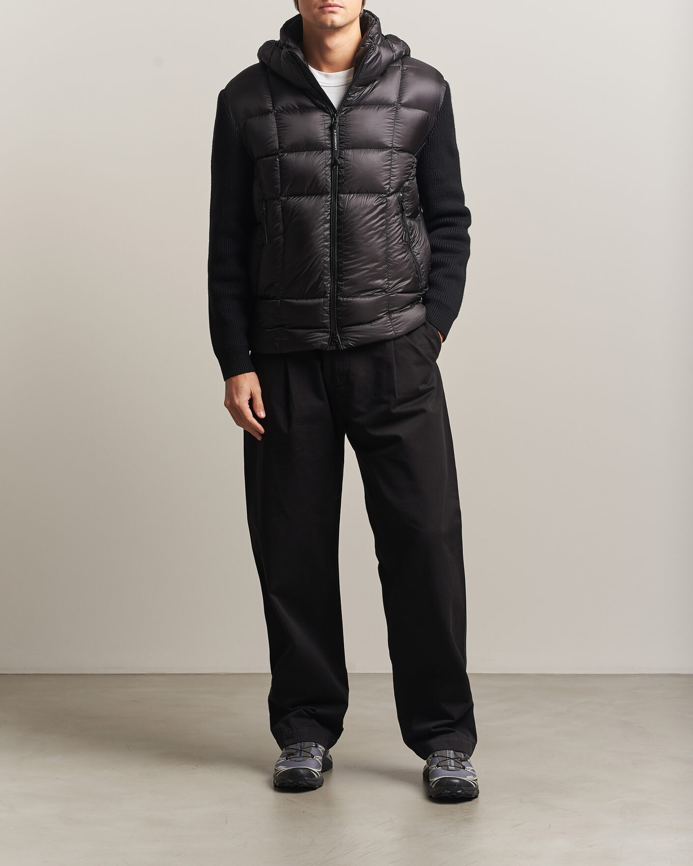 Uomini | Pantaloni | C.P. Company | Cotton Gabardine Pants Black