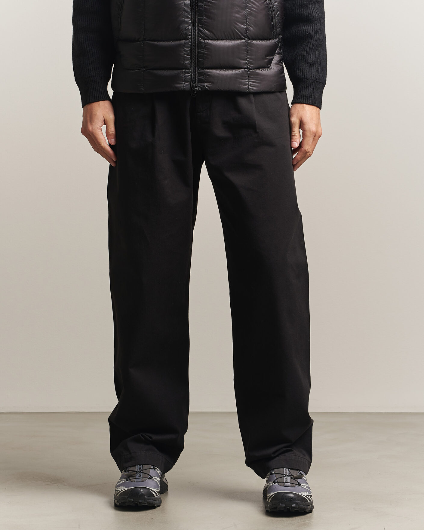 Uomini | Pantaloni | C.P. Company | Cotton Gabardine Pants Black