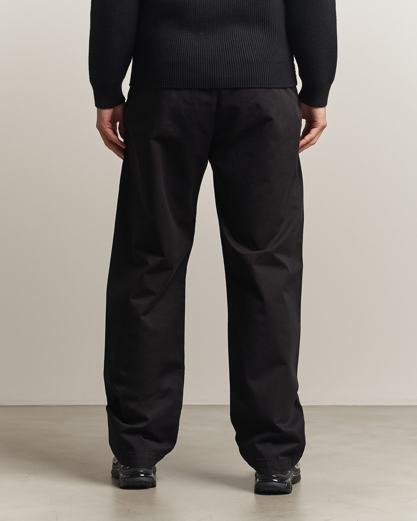 Uomini | Pantaloni | C.P. Company | Cotton Gabardine Pants Black
