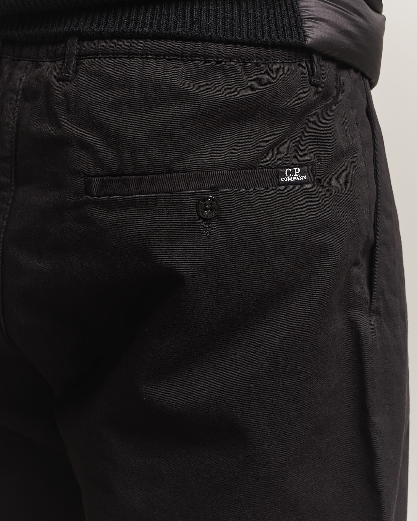 Uomini | Pantaloni | C.P. Company | Cotton Gabardine Pants Black