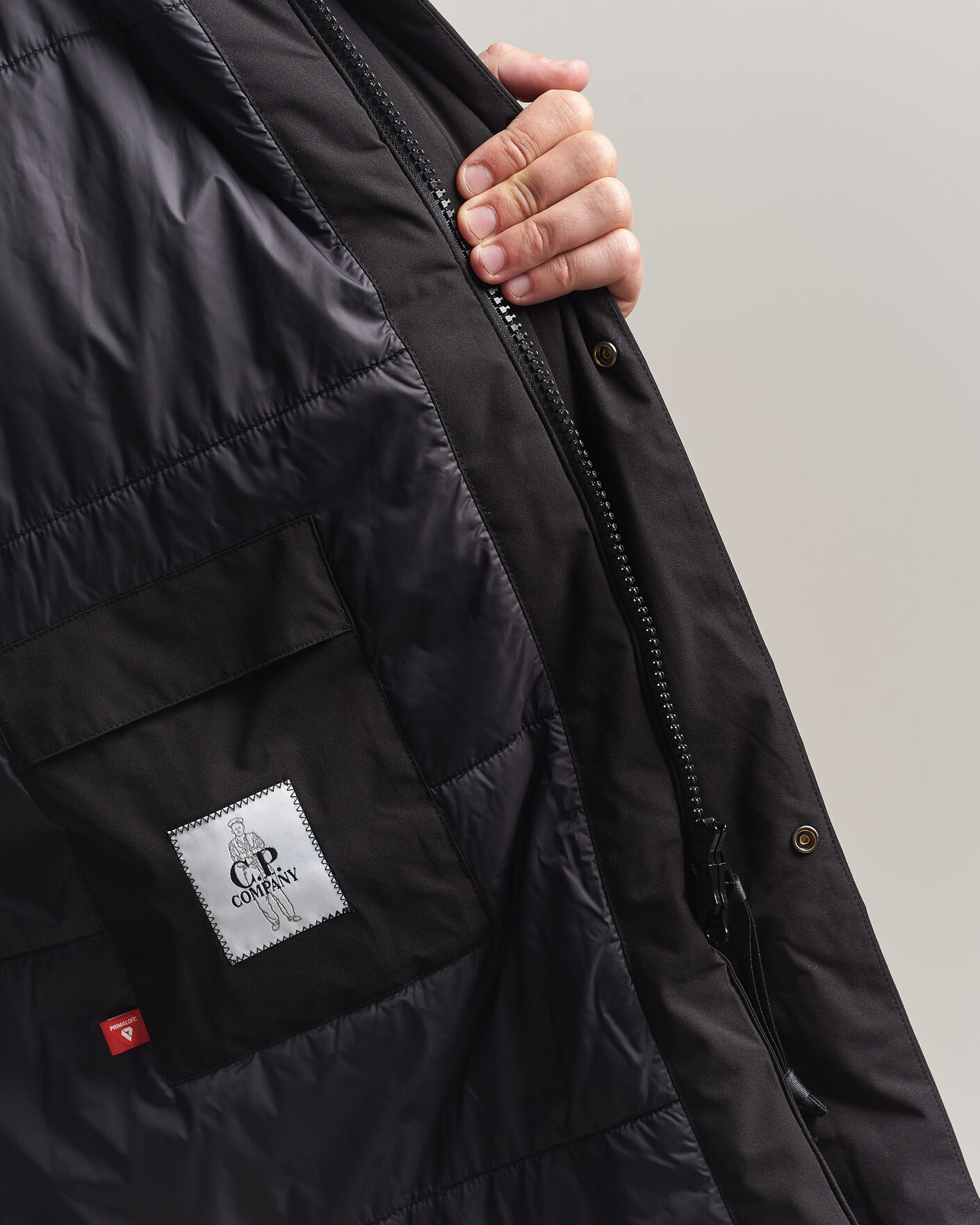 Uomini | Giacche | C.P. Company | Pro-Tek Lightweight Padded Parka Black