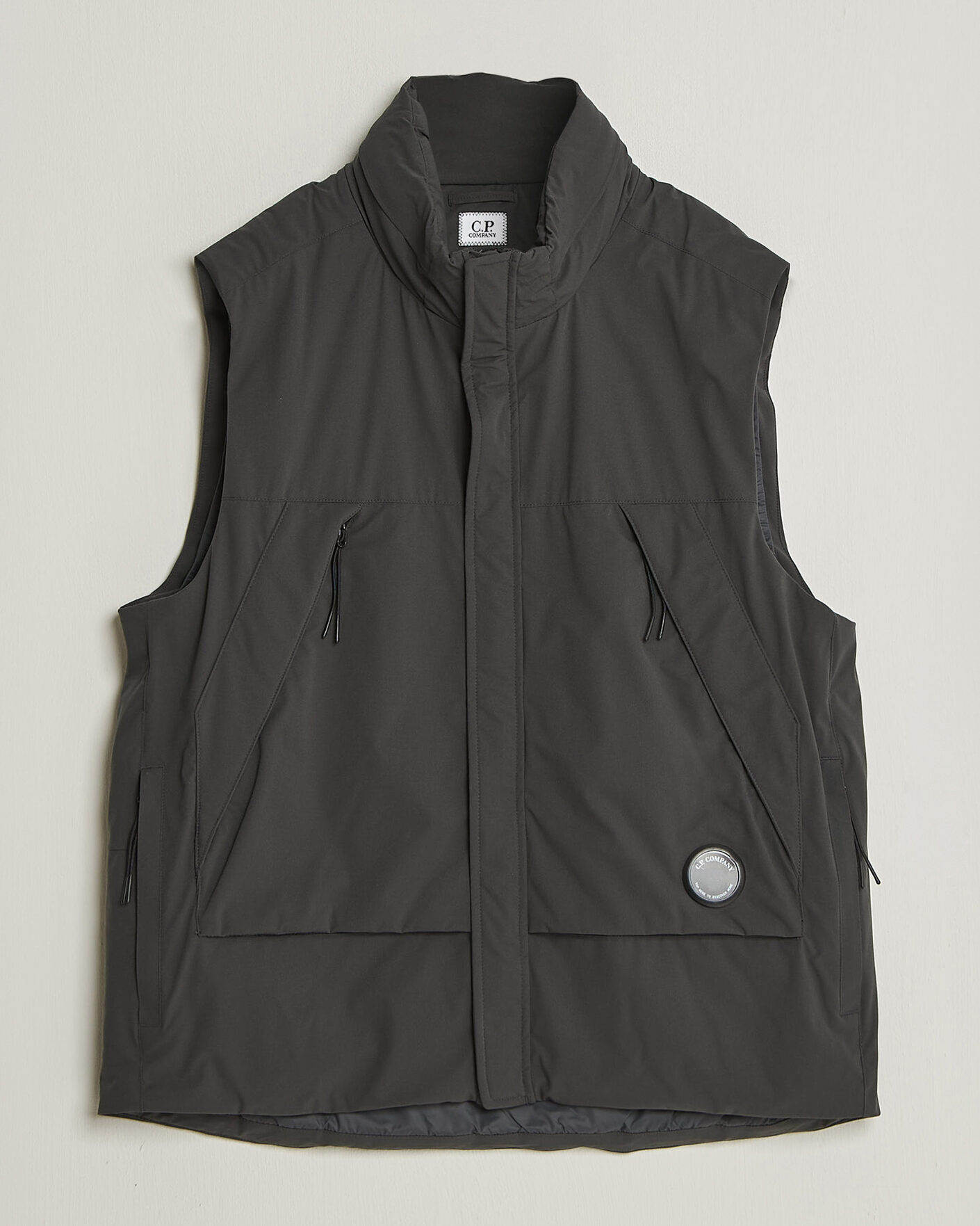 Uomini | Gilet | C.P. Company | Pro-Tek Lightweight Padded Vest Dark Grey