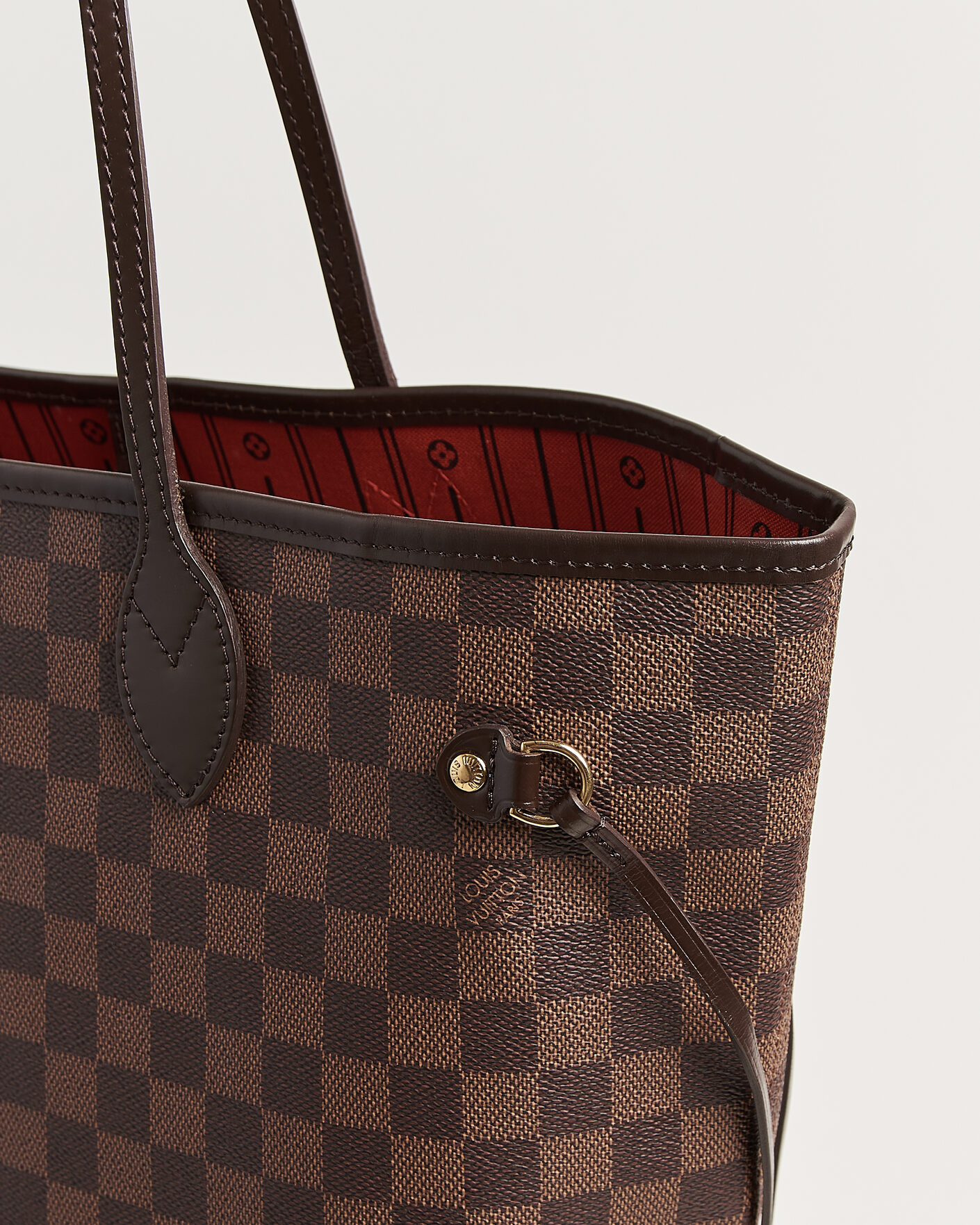 Uomini | Pre-Owned & Vintage Bags | Louis Vuitton Pre-Owned | Neverfull MM Damier Ebene