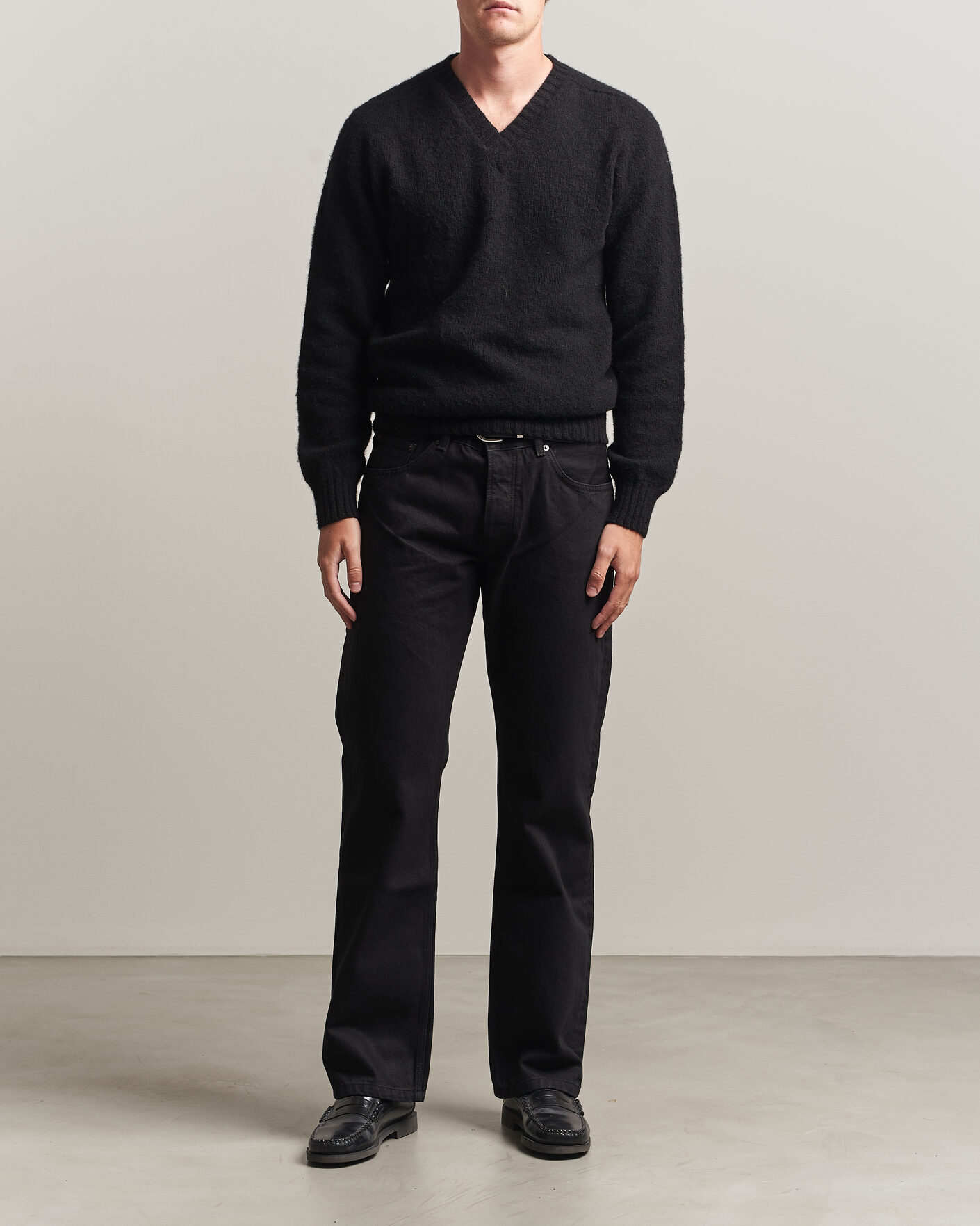 Uomini | Jeans | Jeanerica | Arrow Straight Jeans Black Rinse