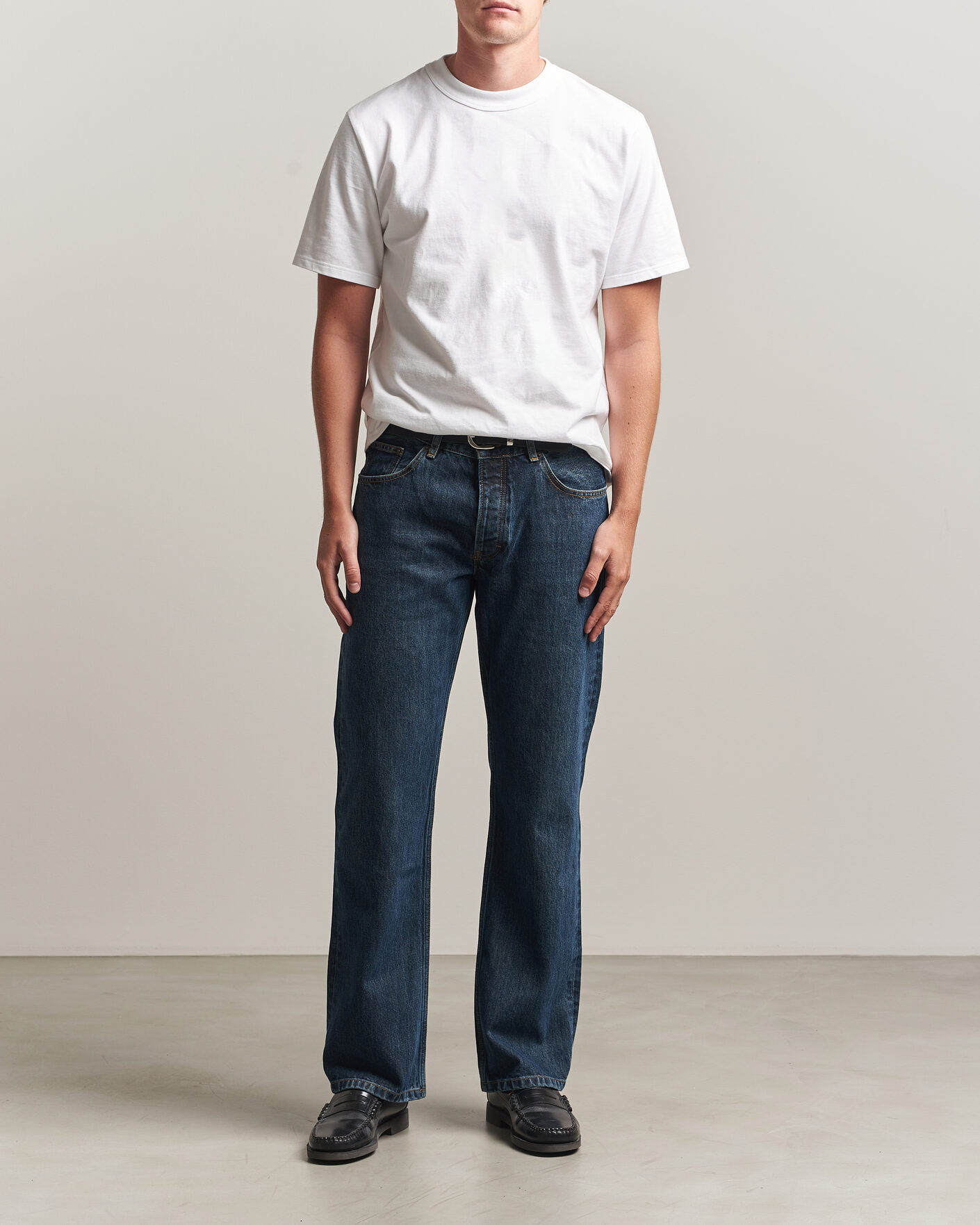 Uomini | Jeans | Jeanerica | Arrow Straight Jeans Honey Mid Blue
