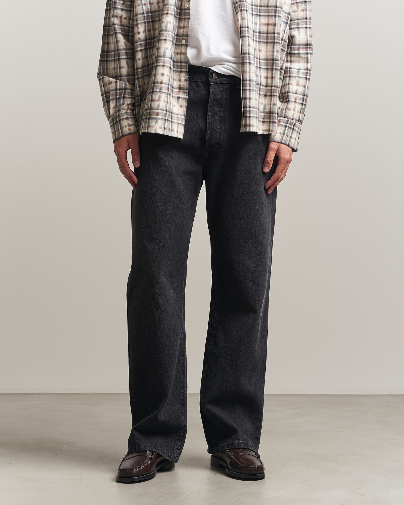 Uomini | Pantaloni | Jeanerica | VM009 Vega Jeans Gesso Black
