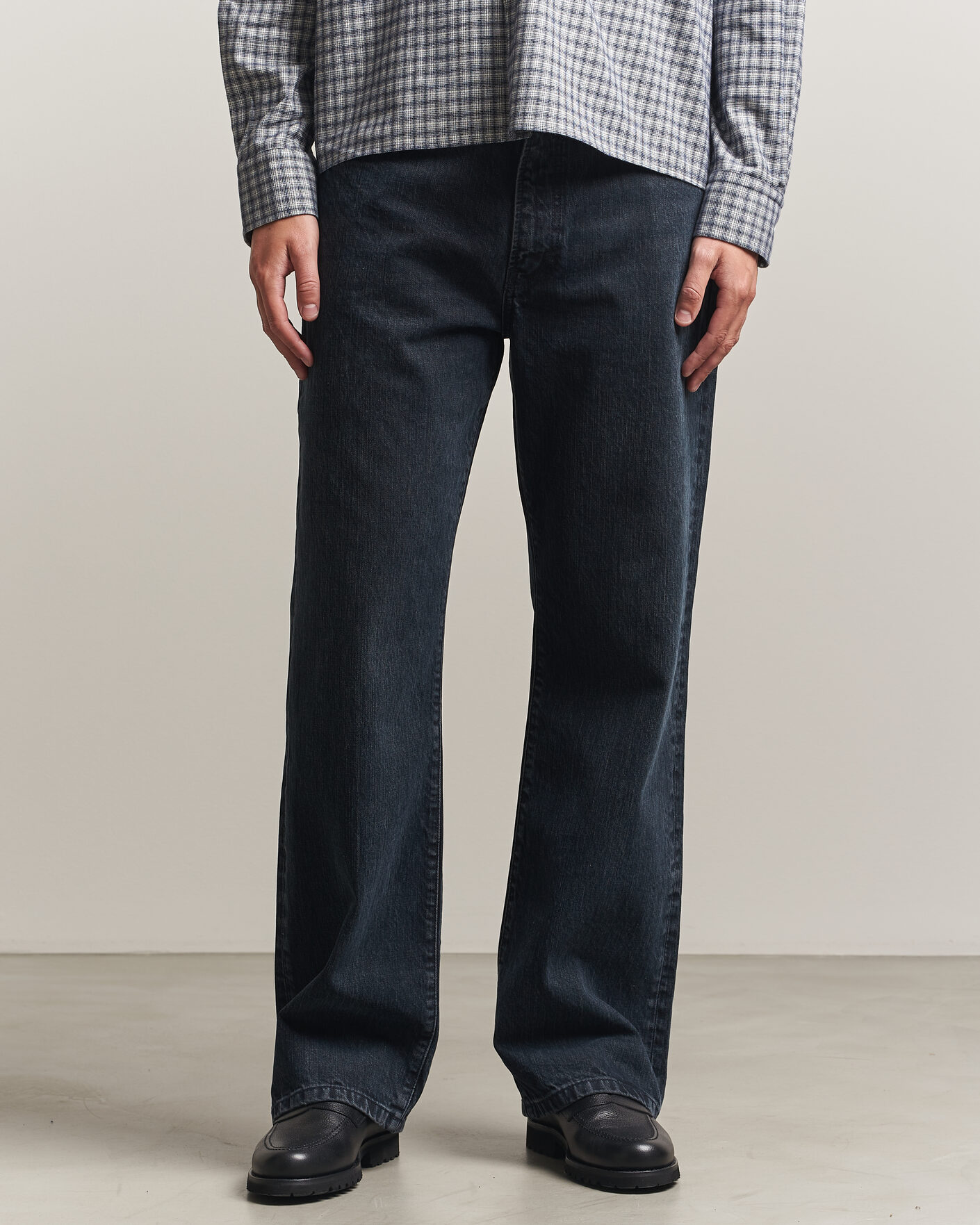 Uomini | Pantaloni | Jeanerica | VM009 Vega Jeans Blue Black