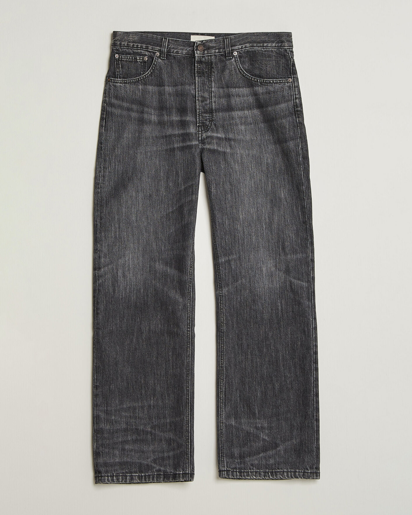 Uomini | Pantaloni | Jeanerica | VM009 Vega Jeans Black Righe