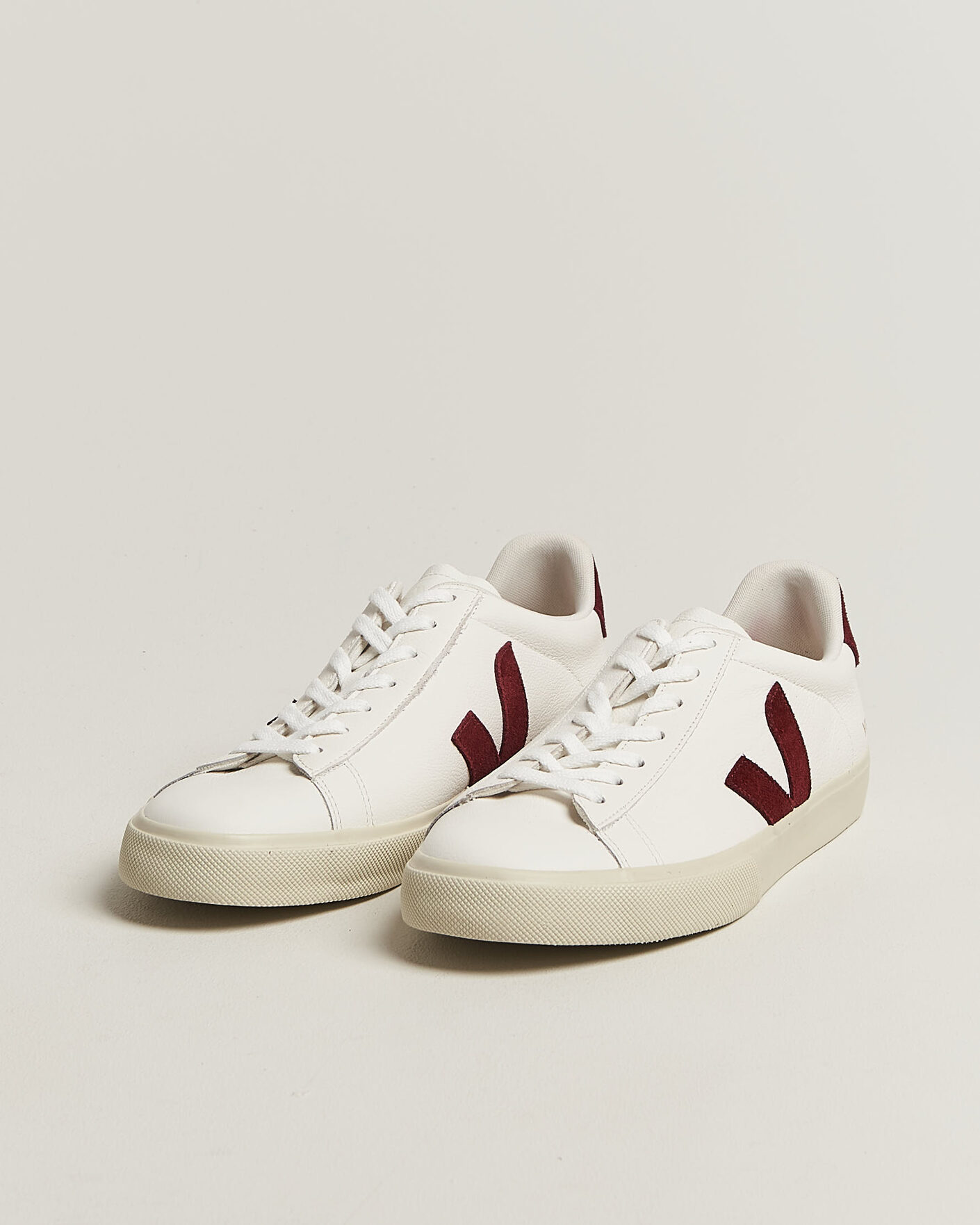 Uomini | Sneakers | Veja | Campo Sneaker White/Grenat