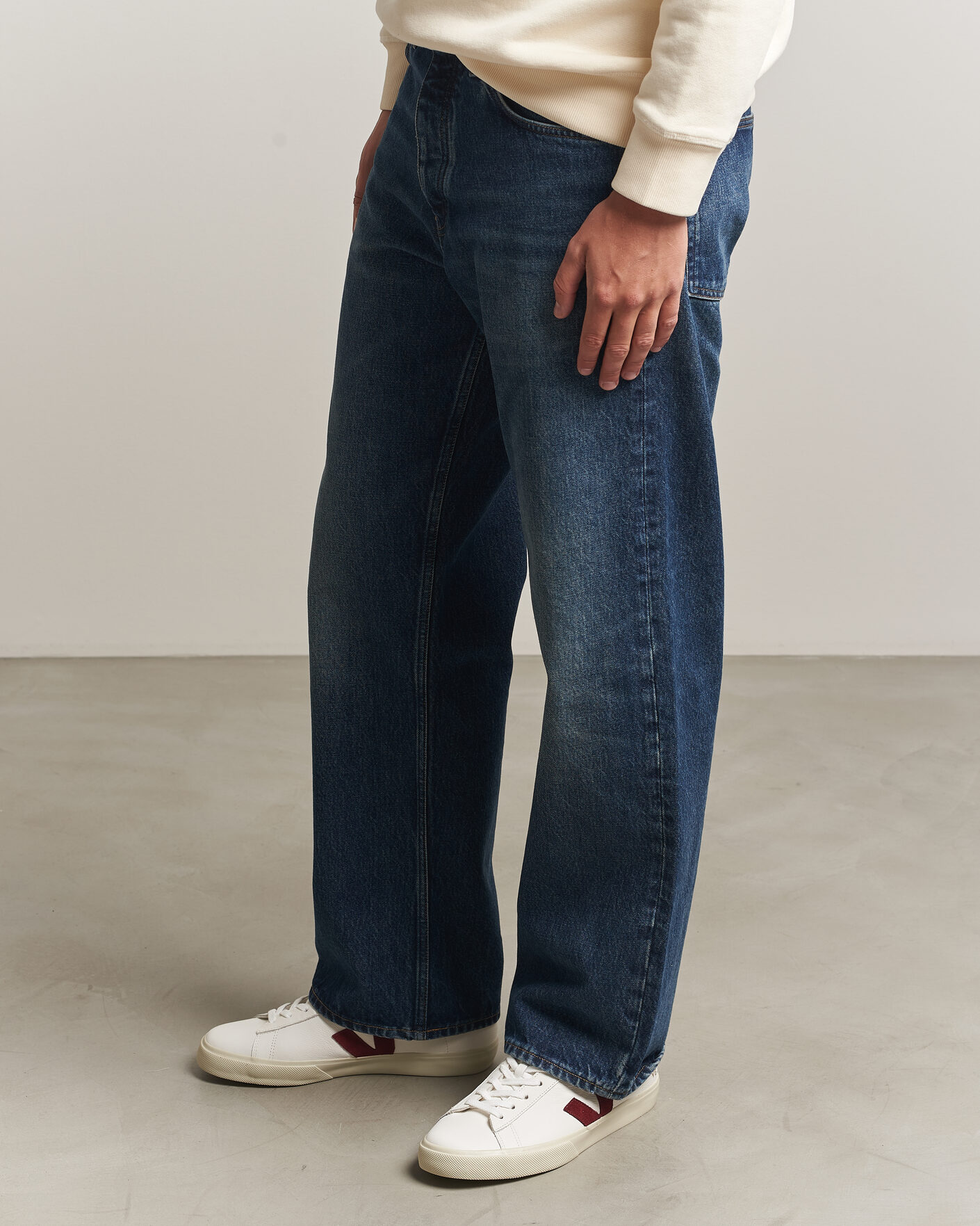 Uomini | Sneakers | Veja | Campo Sneaker White/Grenat