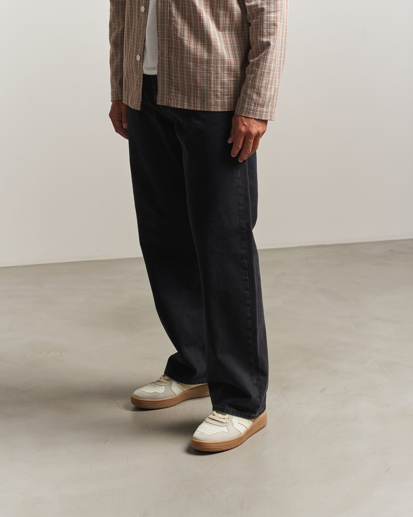 Uomini | Sneakers | Veja | V-82 Sneaker Pure Calcaire/Cognac