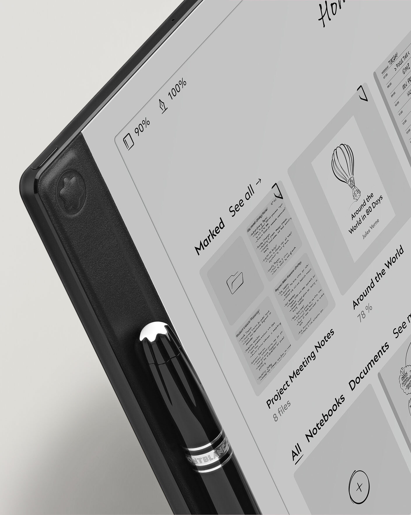 Uomini | Quaderni | Montblanc | Digital Paper Mystery Black 