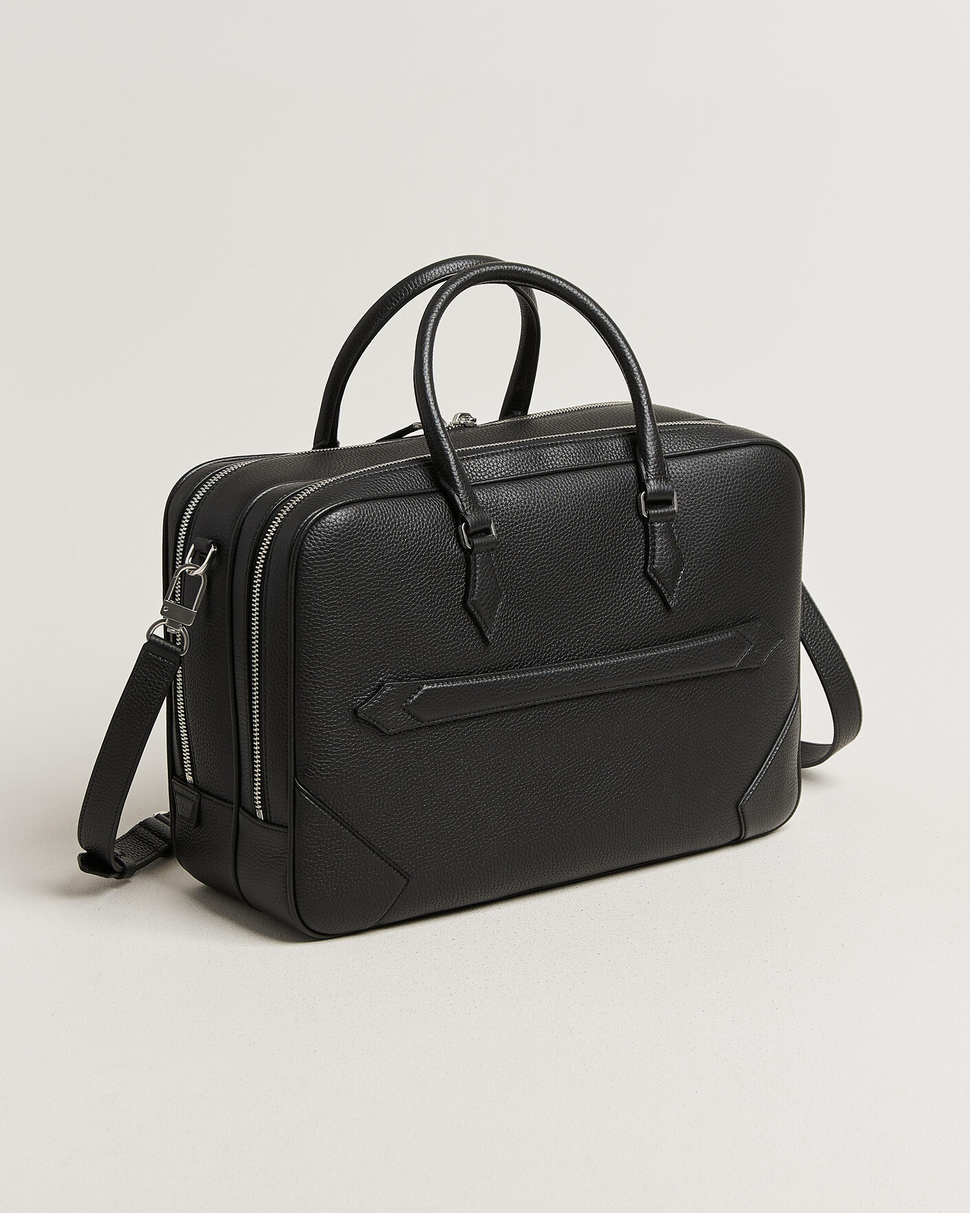 Uomini | Borse | Montblanc | Large Briefcase Grain Leather Black