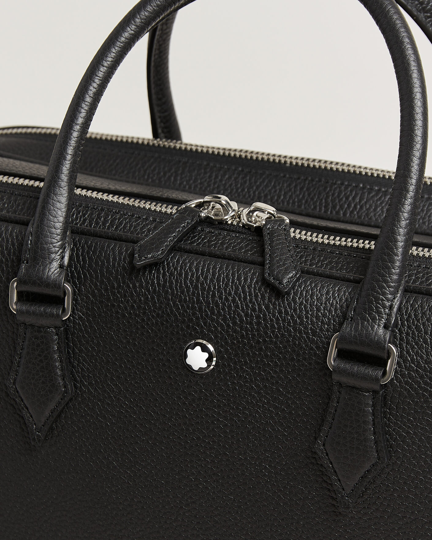 Uomini | Borse | Montblanc | Large Briefcase Grain Leather Black