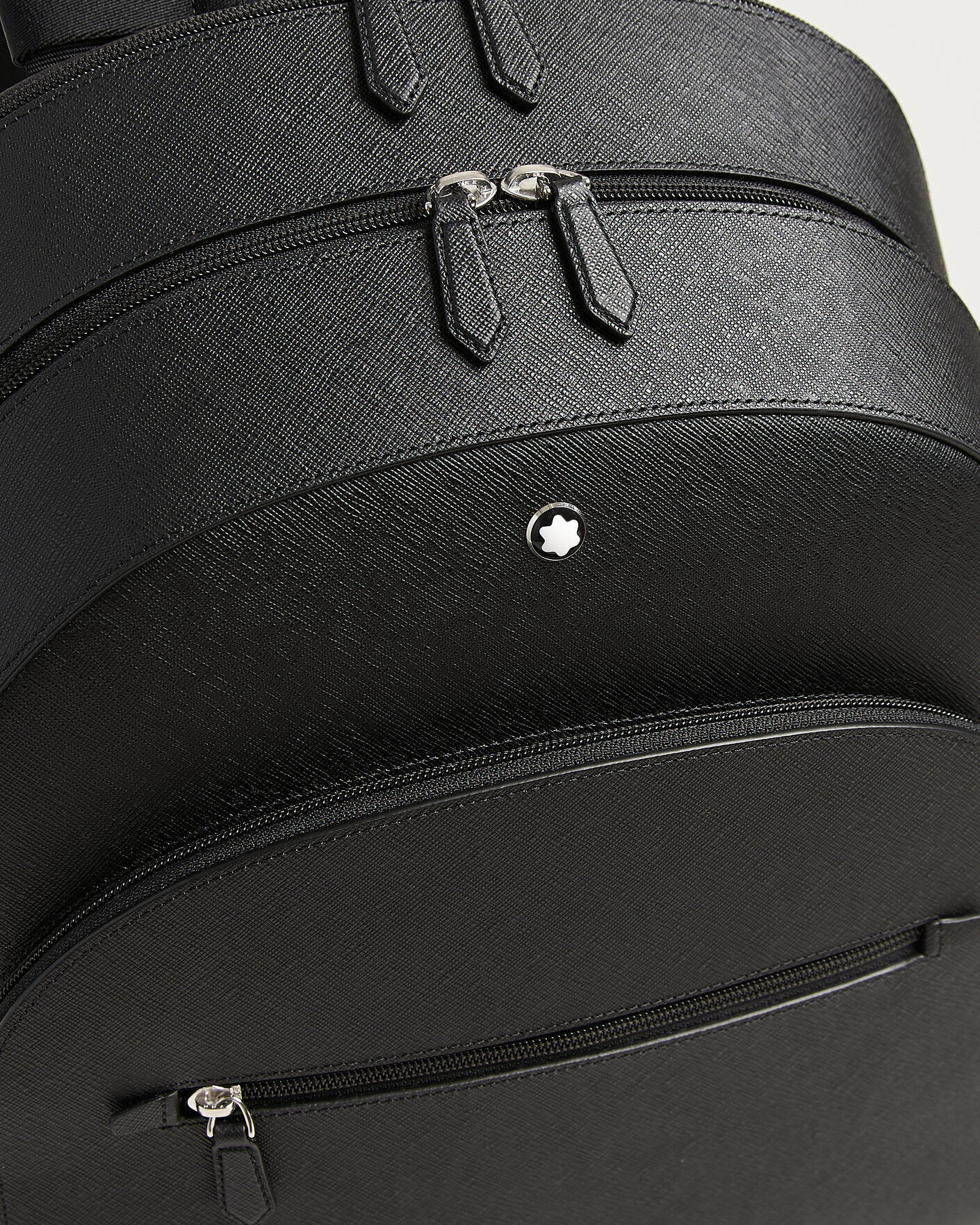 Uomini | Montblanc Sartorial Large Backpack 3 Compartments Black | Montblanc | Sartorial Large Backpack 3 Compartments Black