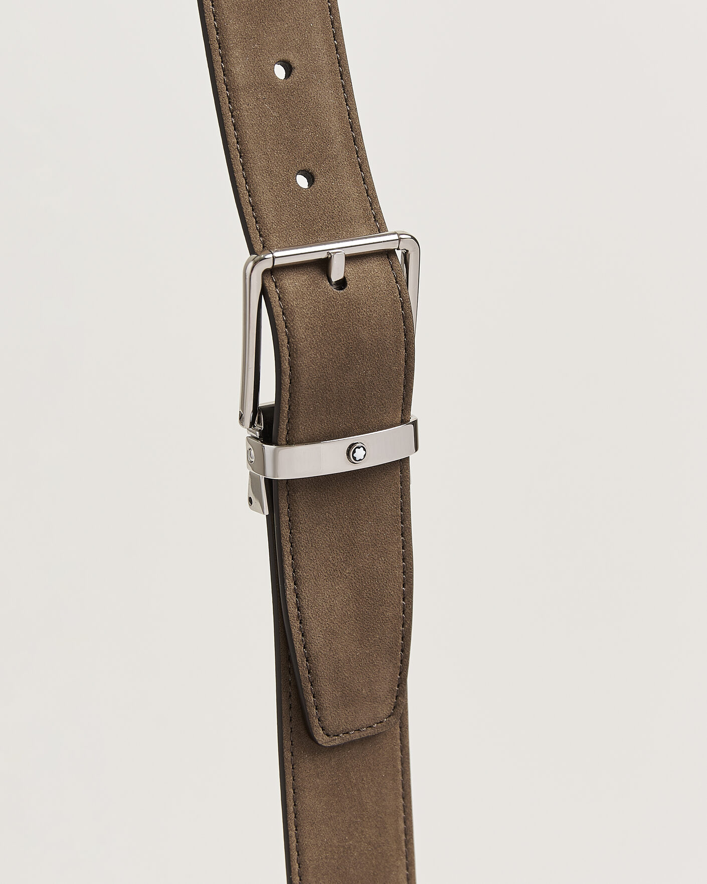 Uomini | Cinture | Montblanc | 35mm Reversible Suede Belt Brown/Black