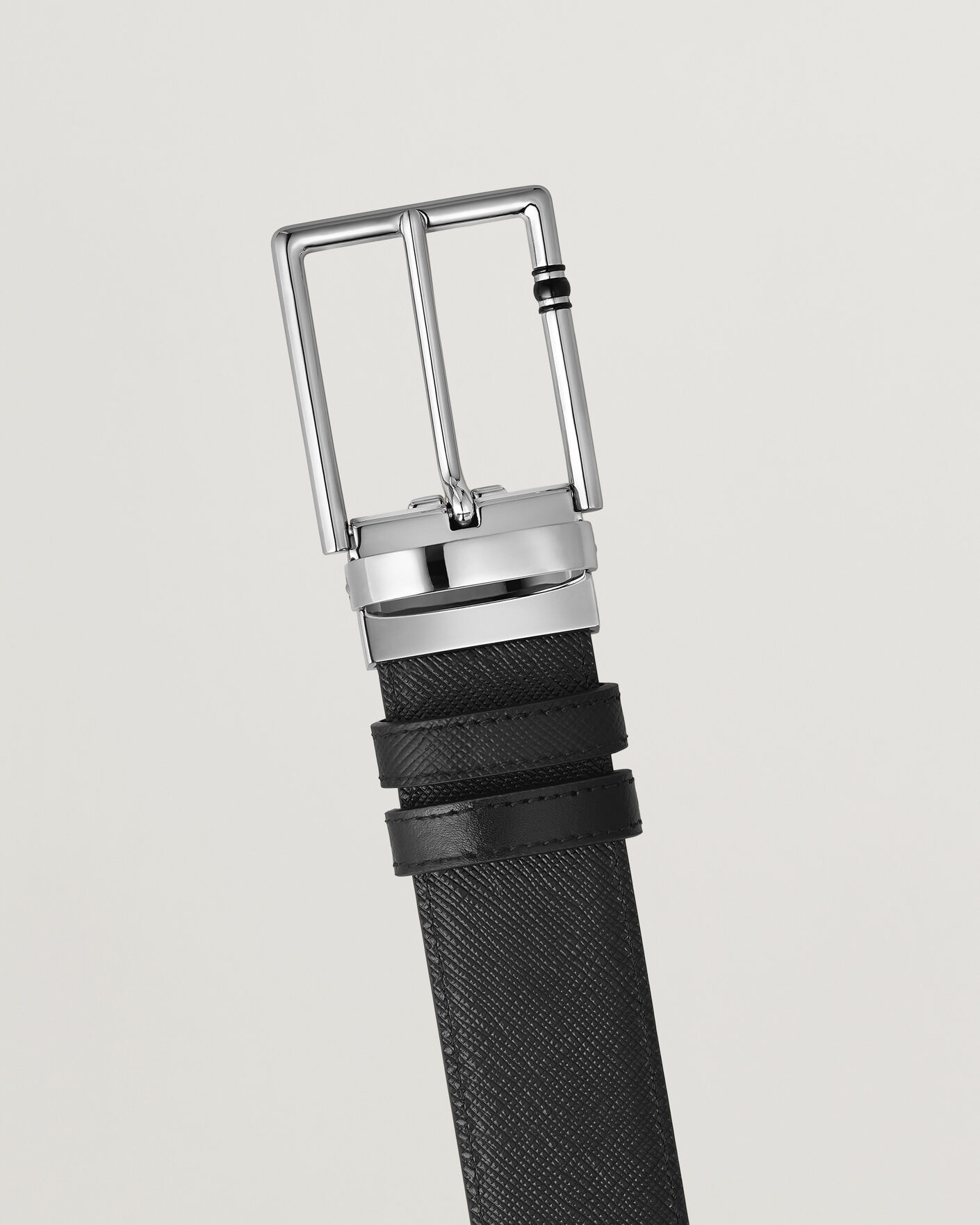 Uomini | Cinture | Montblanc | 35mm Reversible Calf/Sartorial Belt Black