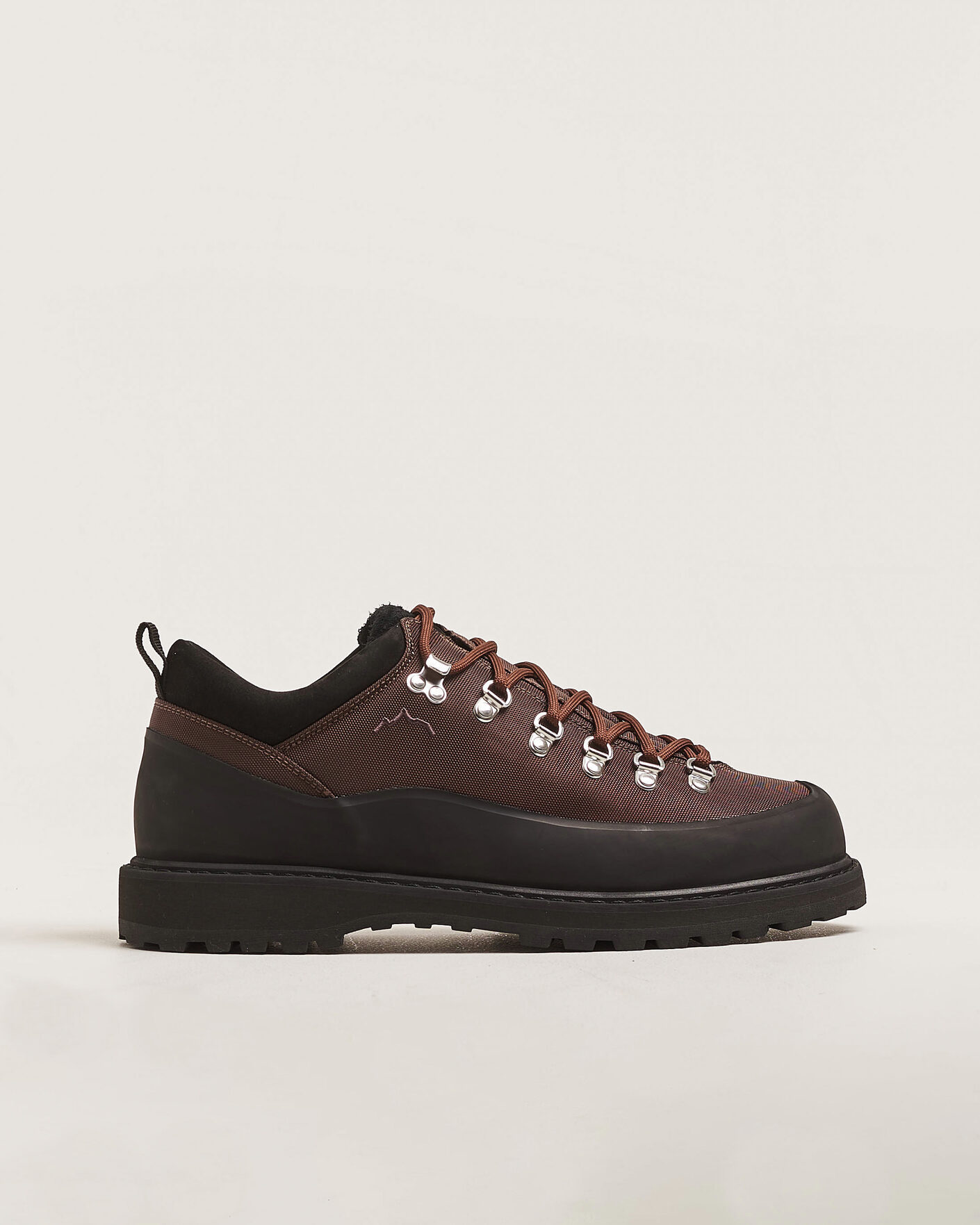 Uomini | Stivali | Diemme | Roccia Basso Sport Low Boot Mogano Fabric