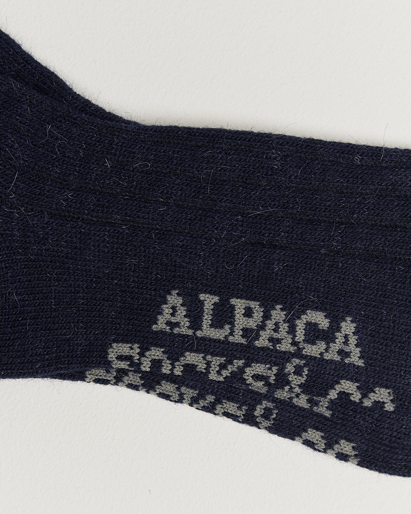 Uomini | Biancheria intima | Alpacasocks & Co | 2-Pack Ribbed Alpacka Wool Socks Navy