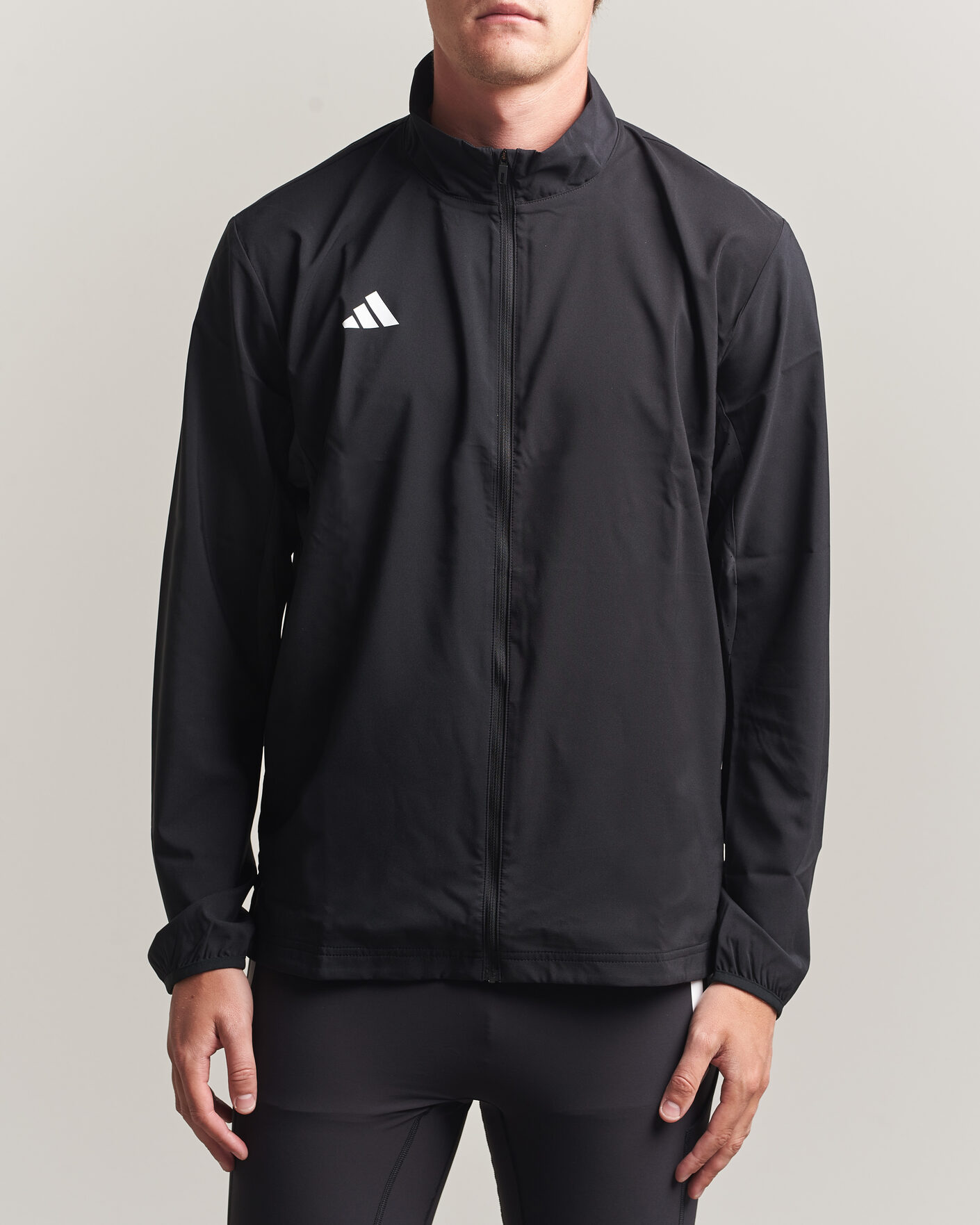 Uomini | Giacche | adidas Performance | Adizero Running Full Zip Black