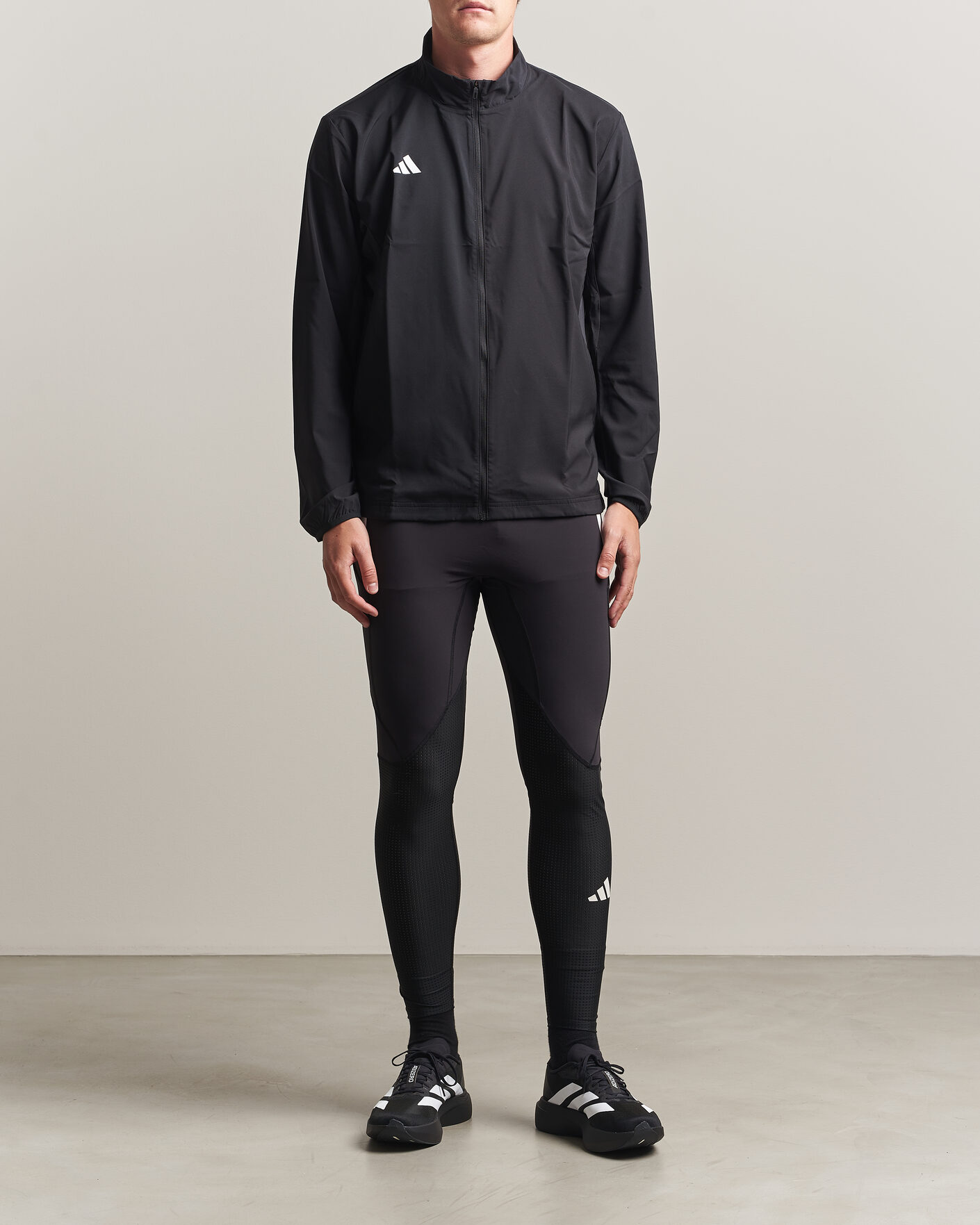 Uomini | Pantaloni | adidas Performance | Adizero Running Tights Black