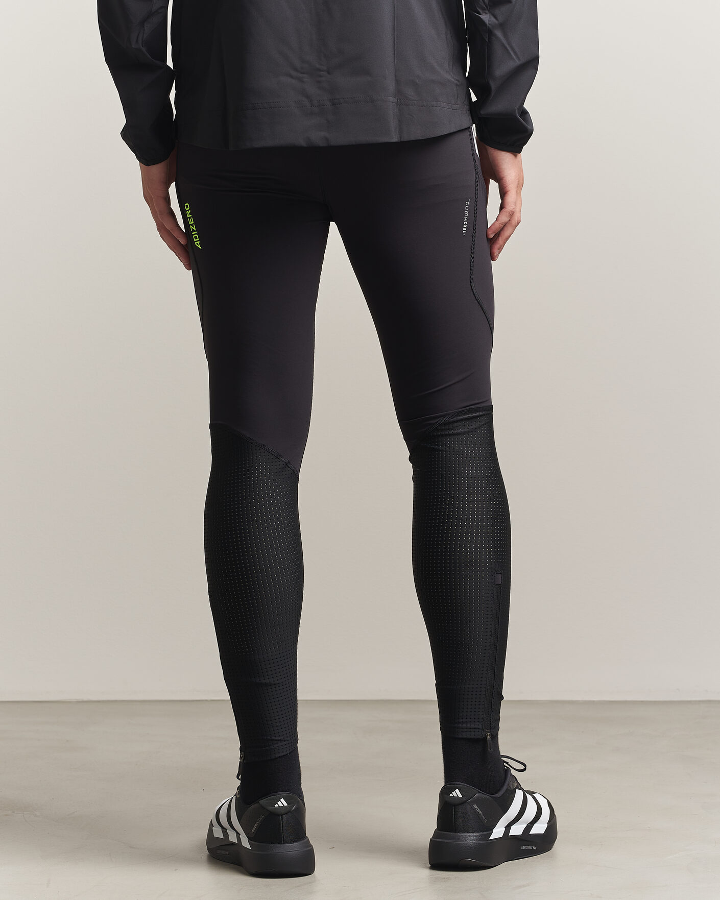 Uomini | Pantaloni | adidas Performance | Adizero Running Tights Black