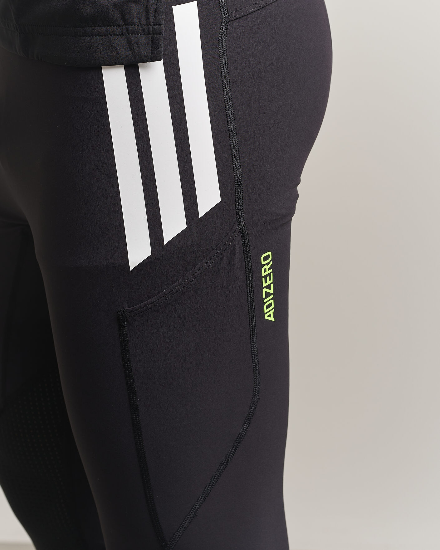 Uomini | Pantaloni | adidas Performance | Adizero Running Tights Black