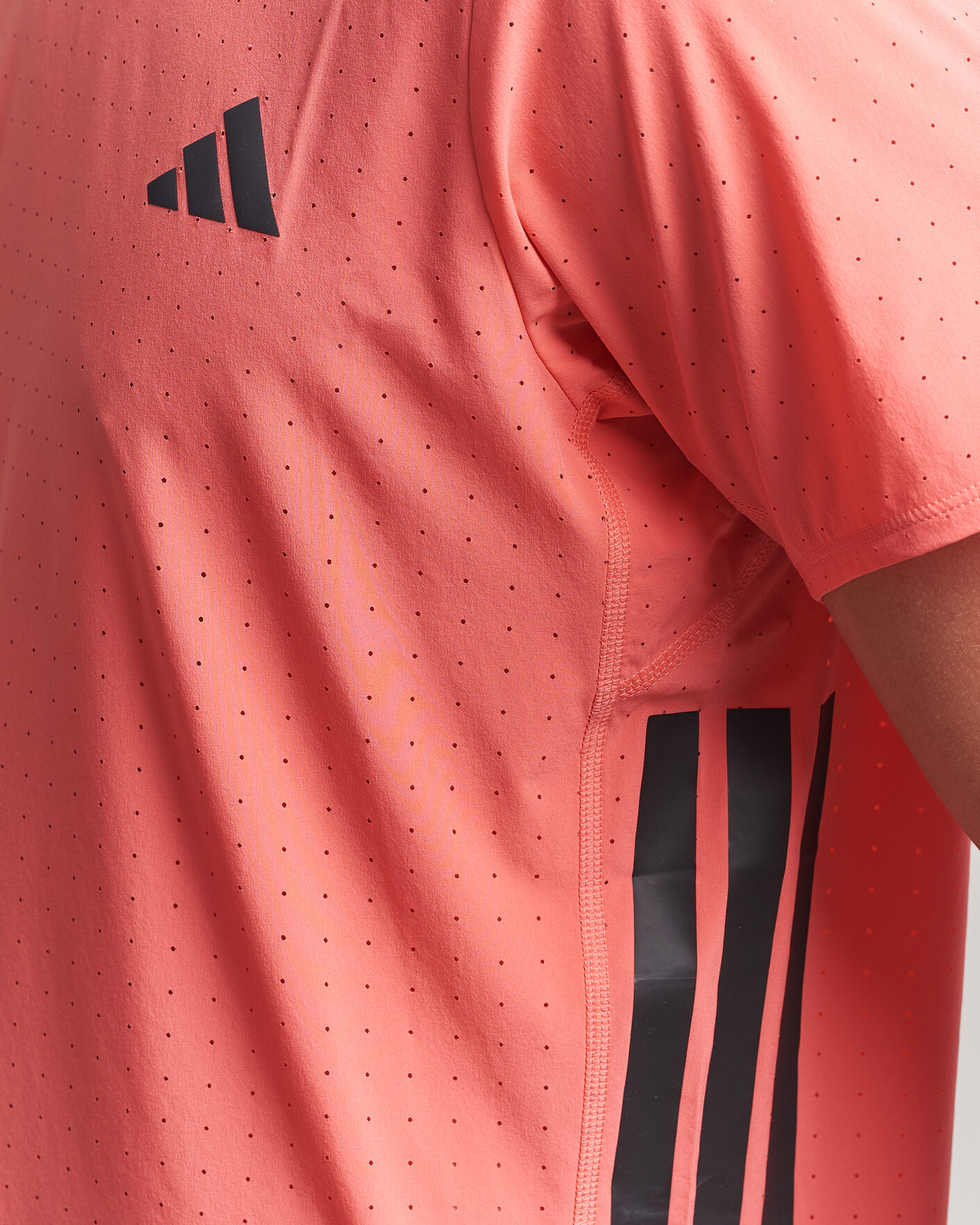 Uomini | T-shirt | adidas Performance | Adizero Running T-Shirt Red
