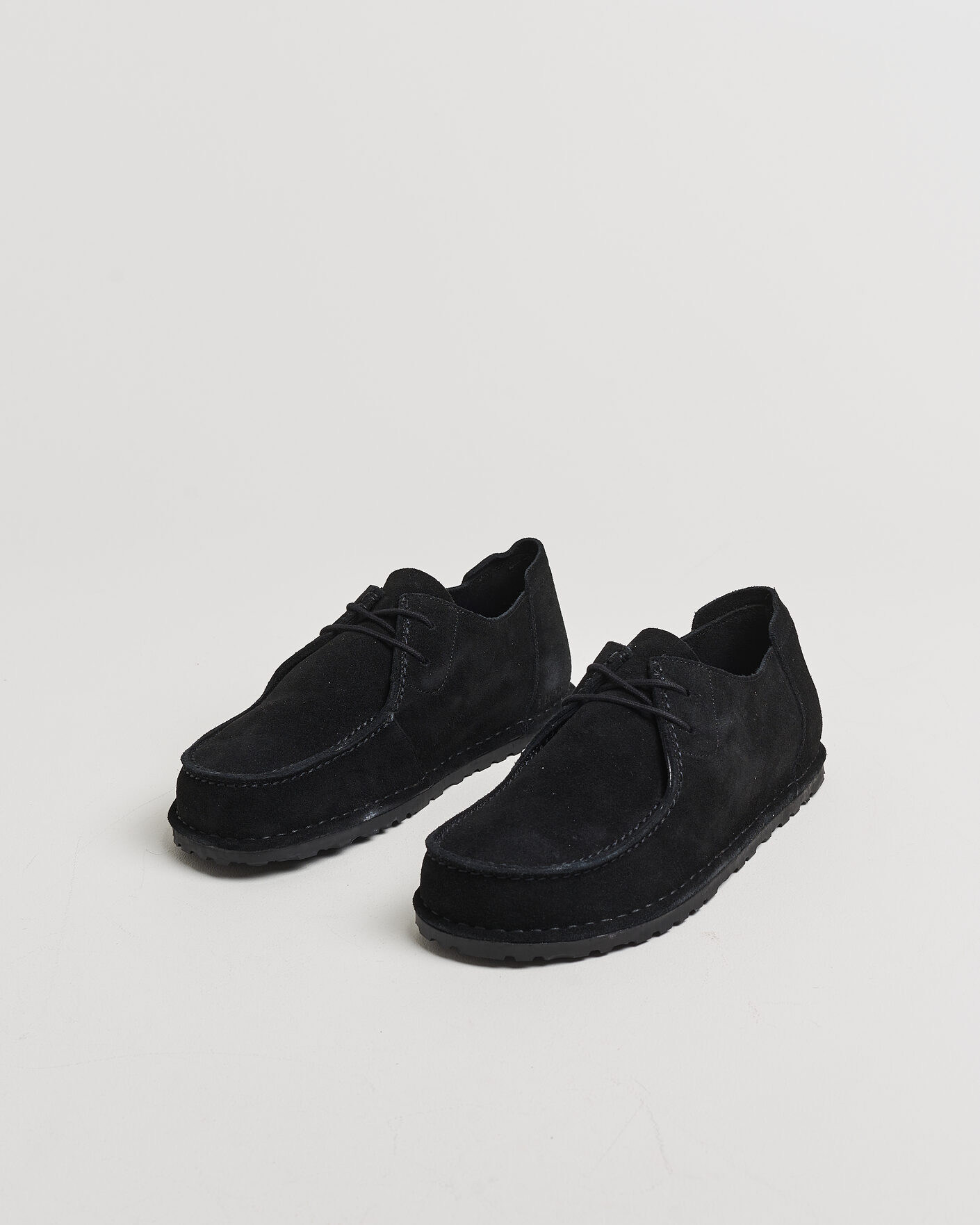 Uomini | Mocassini | BIRKENSTOCK | Utti Lace Loafer Black Suede