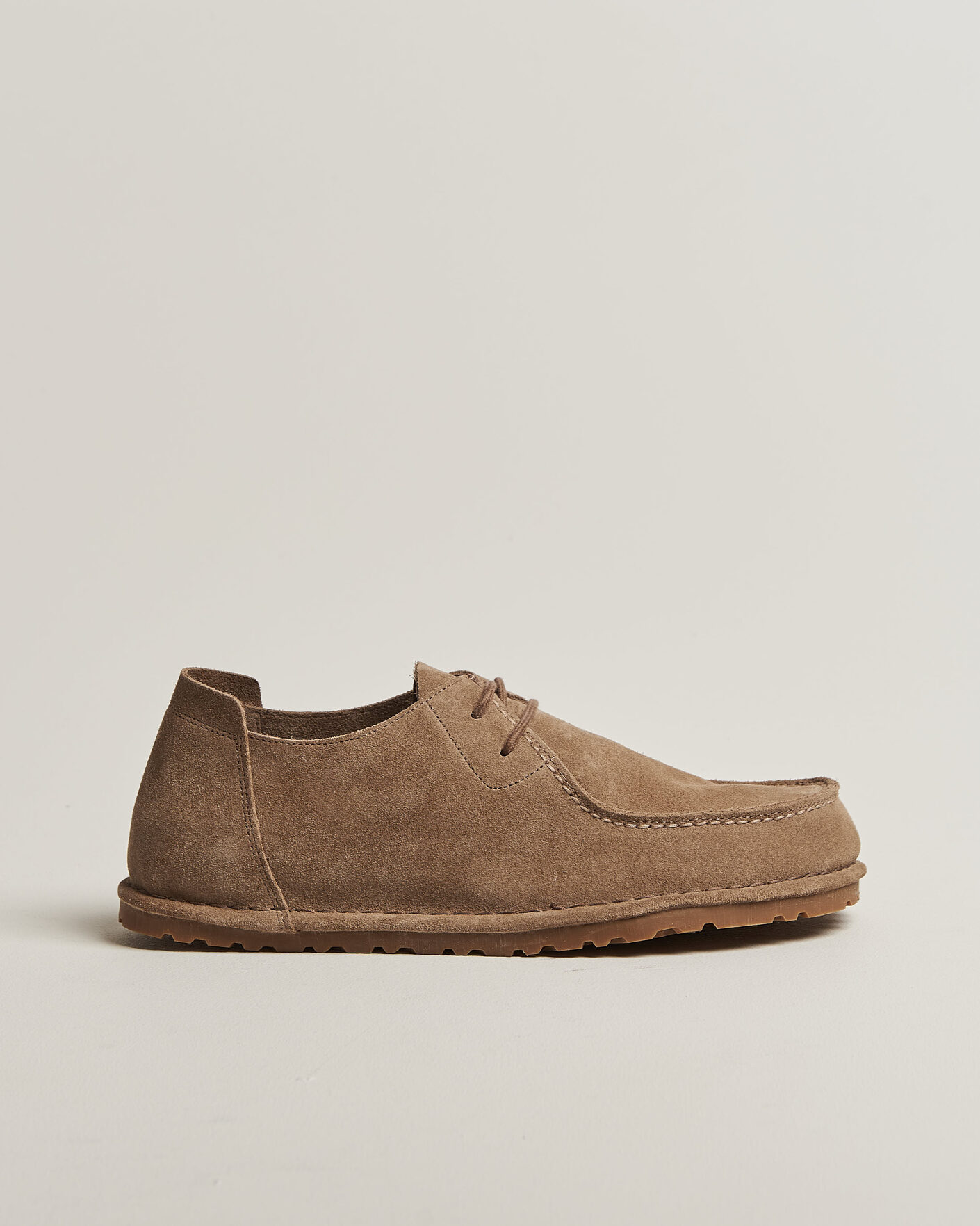 Uomini | Mocassini | BIRKENSTOCK | Utti Lace Loafer Gray Taupe Suede