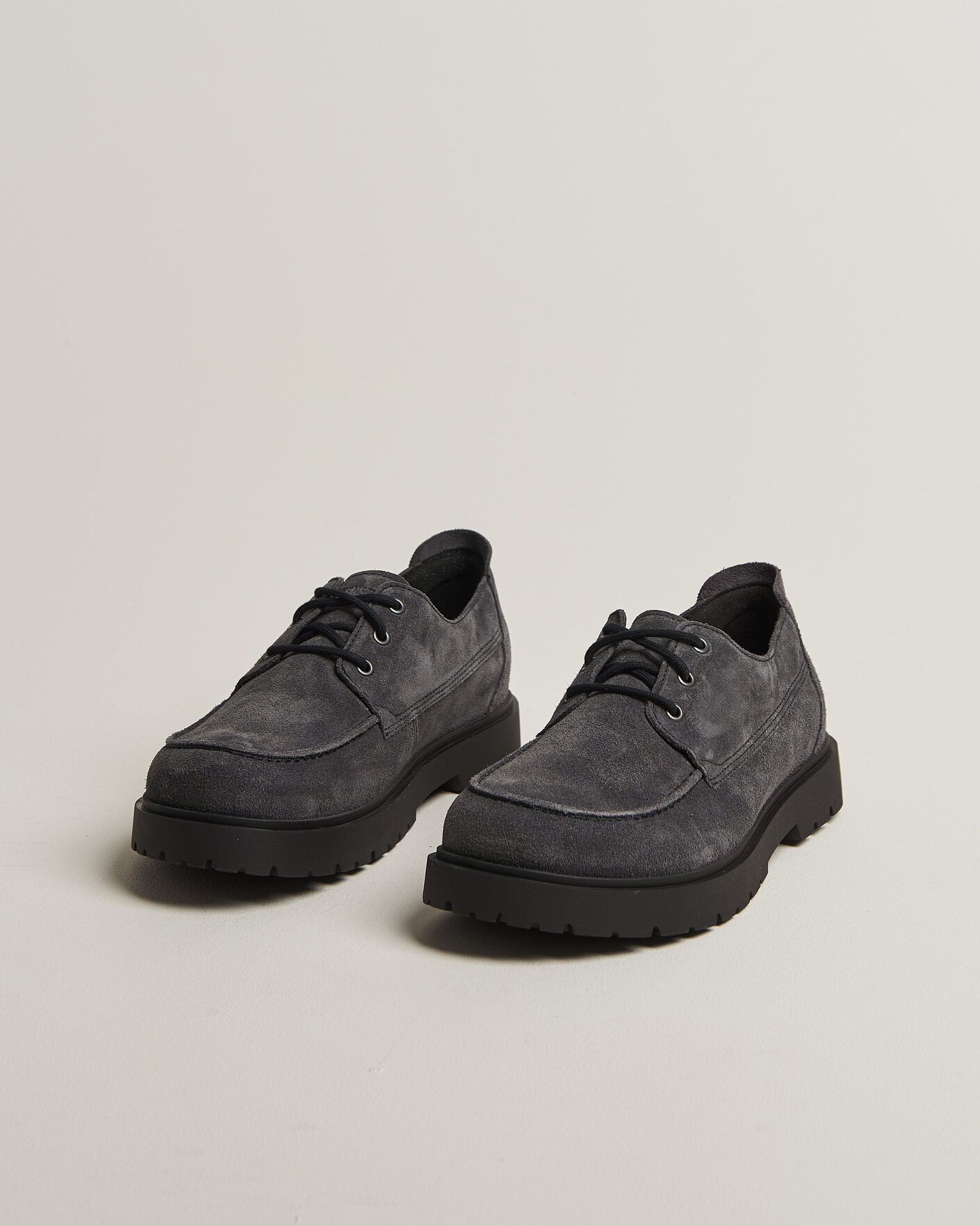 Uomini | Scarpe derby | BIRKENSTOCK | Highwood Moc Lace Charcoal Suede