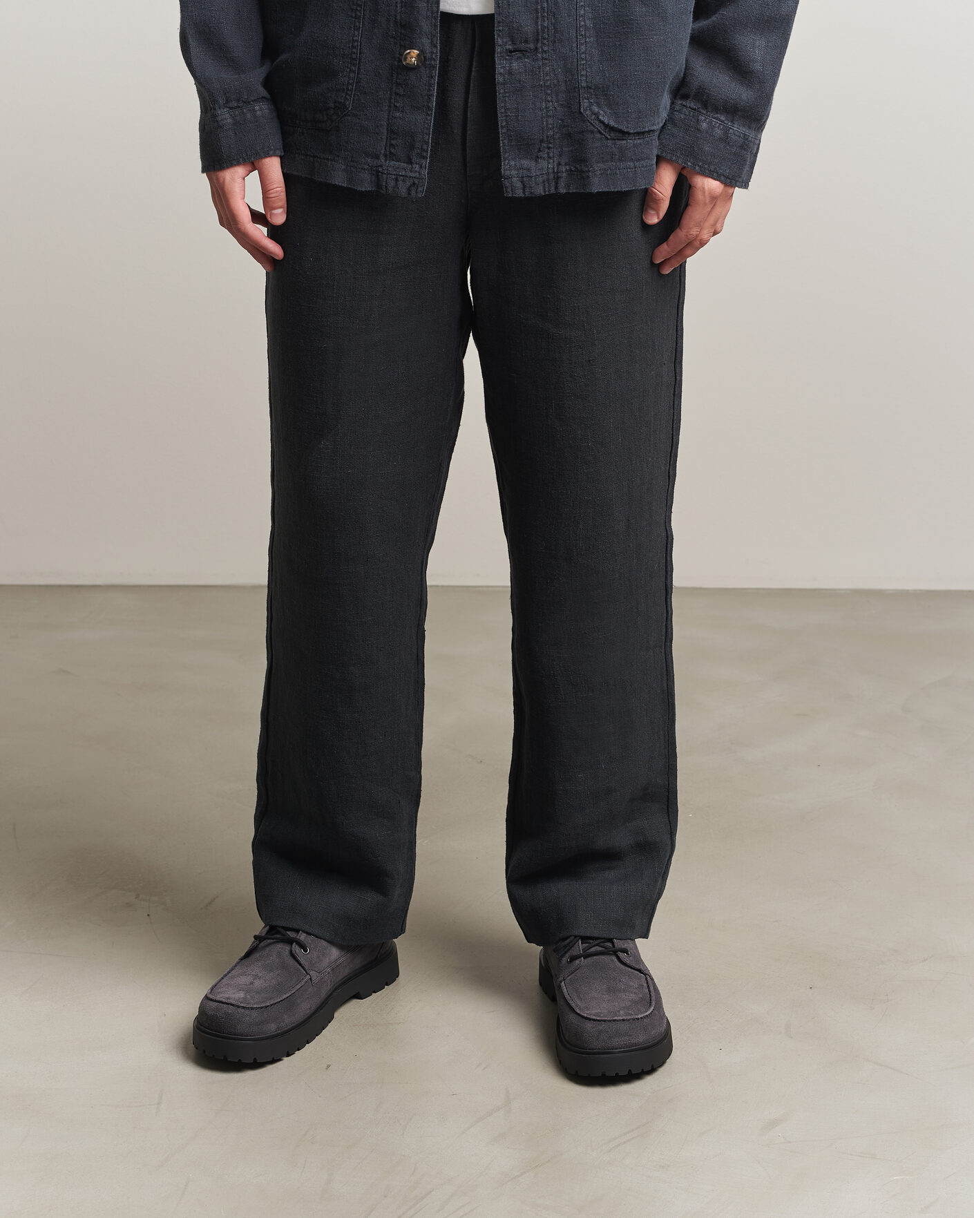 Uomini | Scarpe derby | BIRKENSTOCK | Highwood Moc Lace Charcoal Suede