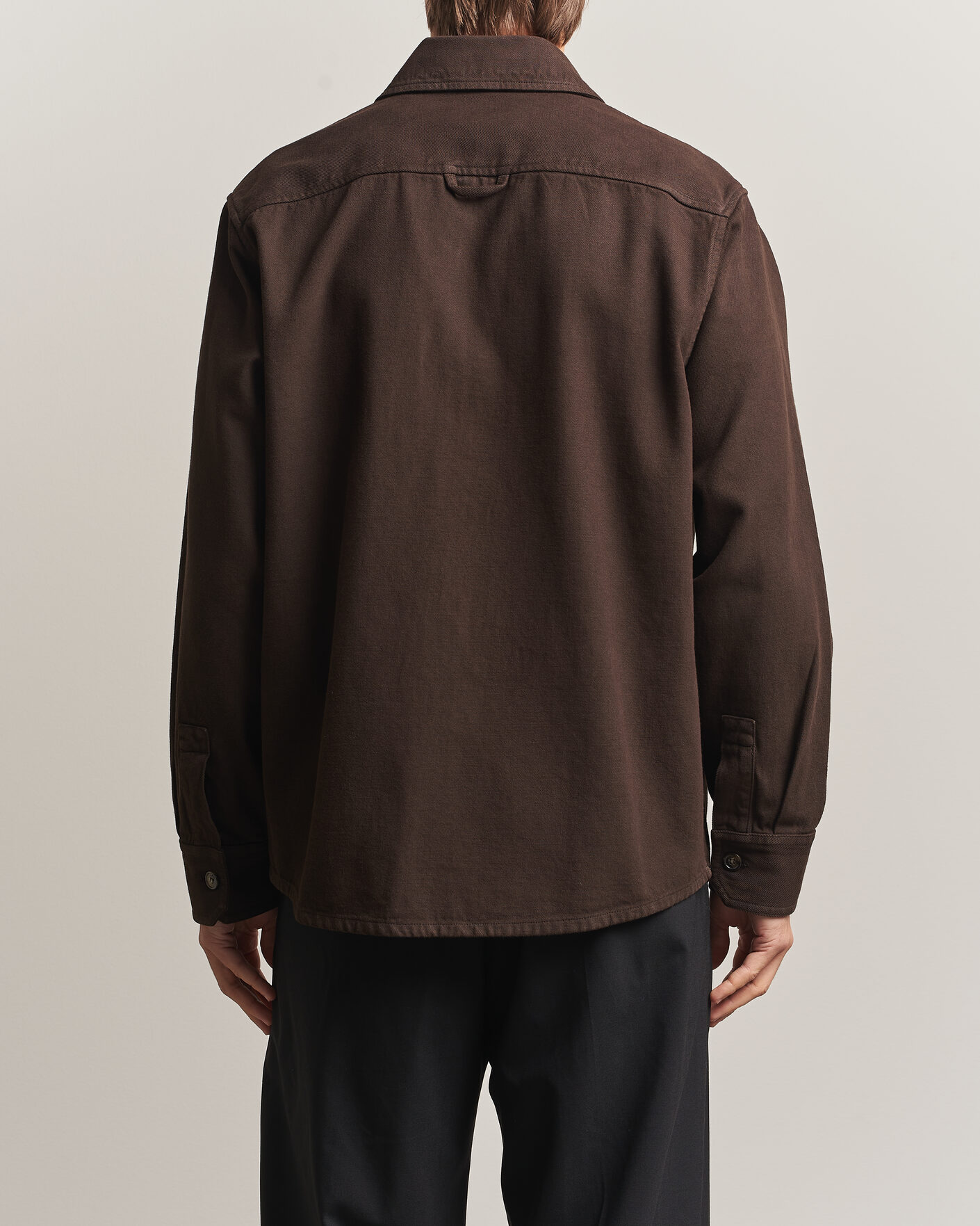 Uomini | Camicie | A.P.C. | Basile Overshirt Chocolate