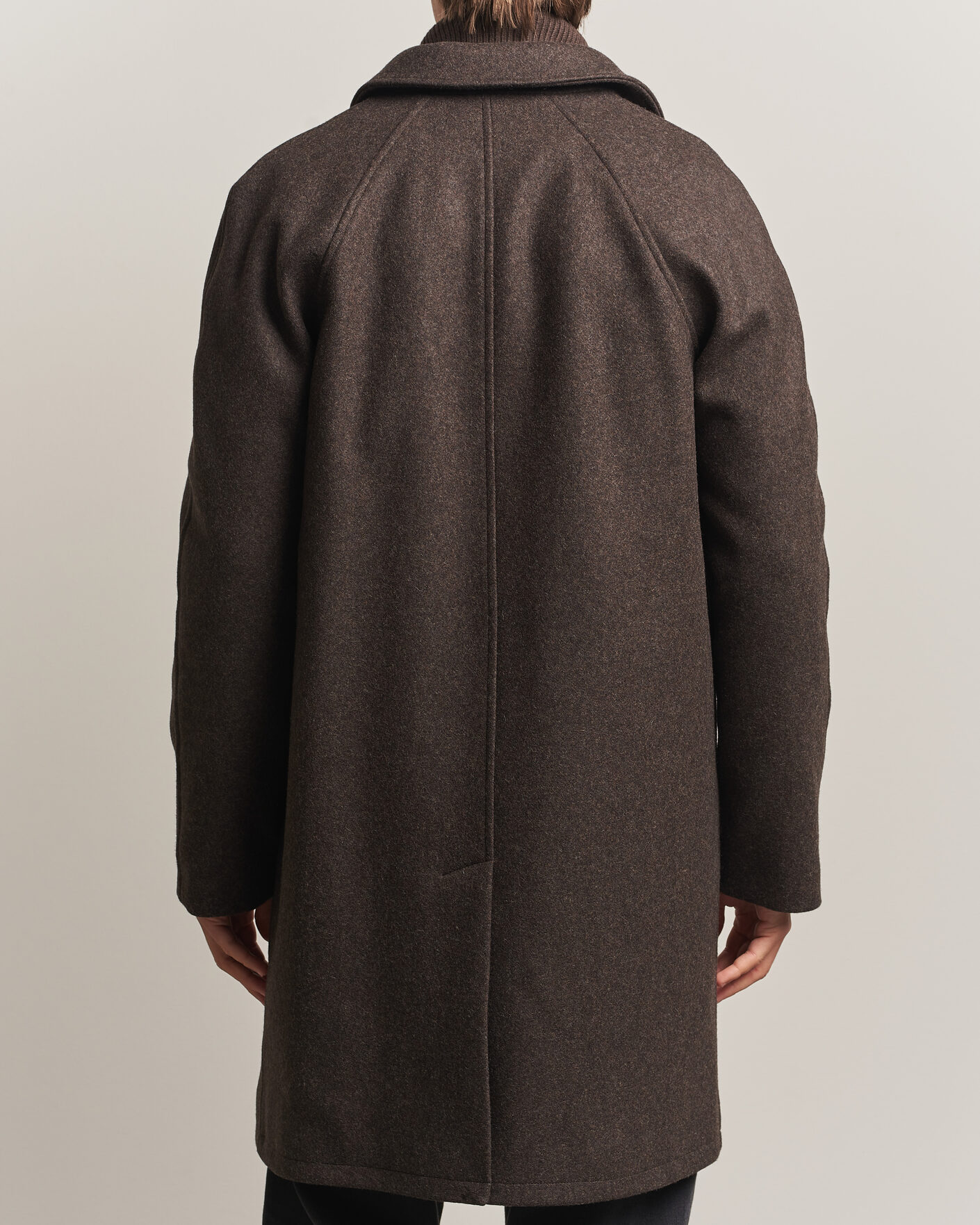 Uomini | Giacche | A.P.C. | Auster Wool Coat Maroon Melange