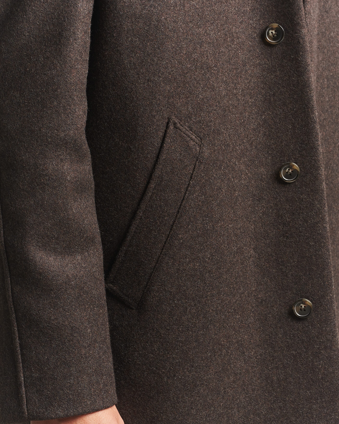 Uomini | Giacche | A.P.C. | Auster Wool Coat Maroon Melange