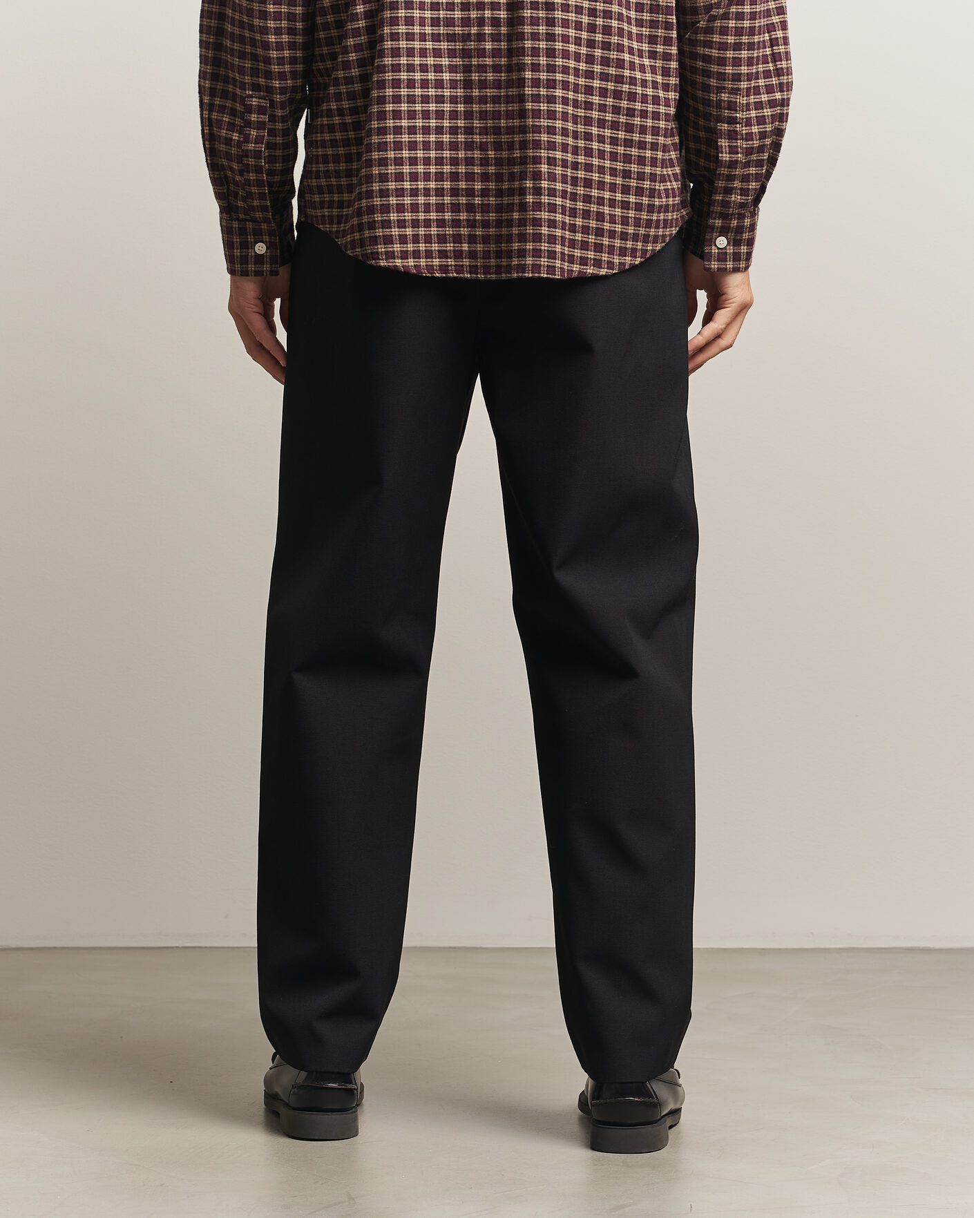 Uomini | Pantaloni | A.P.C. | Renato Pleated Trousers Black