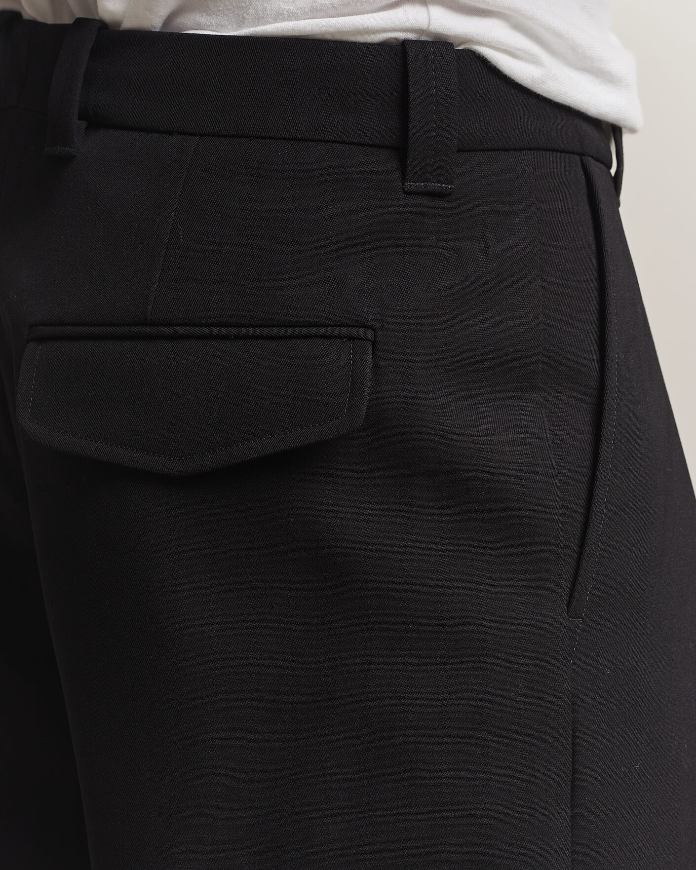 Uomini | Pantaloni | A.P.C. | Renato Pleated Trousers Black