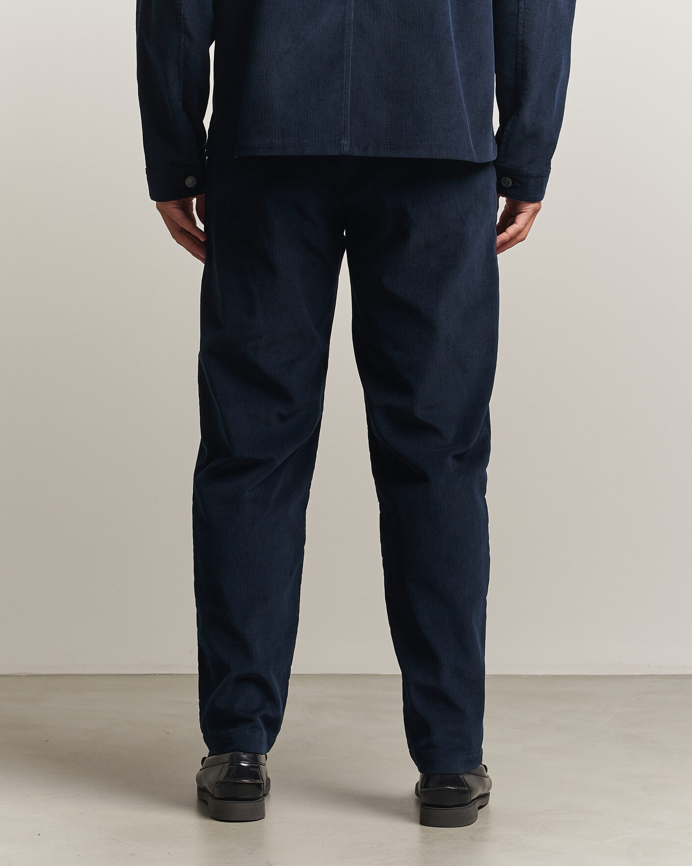 Uomini | Pantaloni | A.P.C. | Lawrence Corduroy Trousers Dark Navy