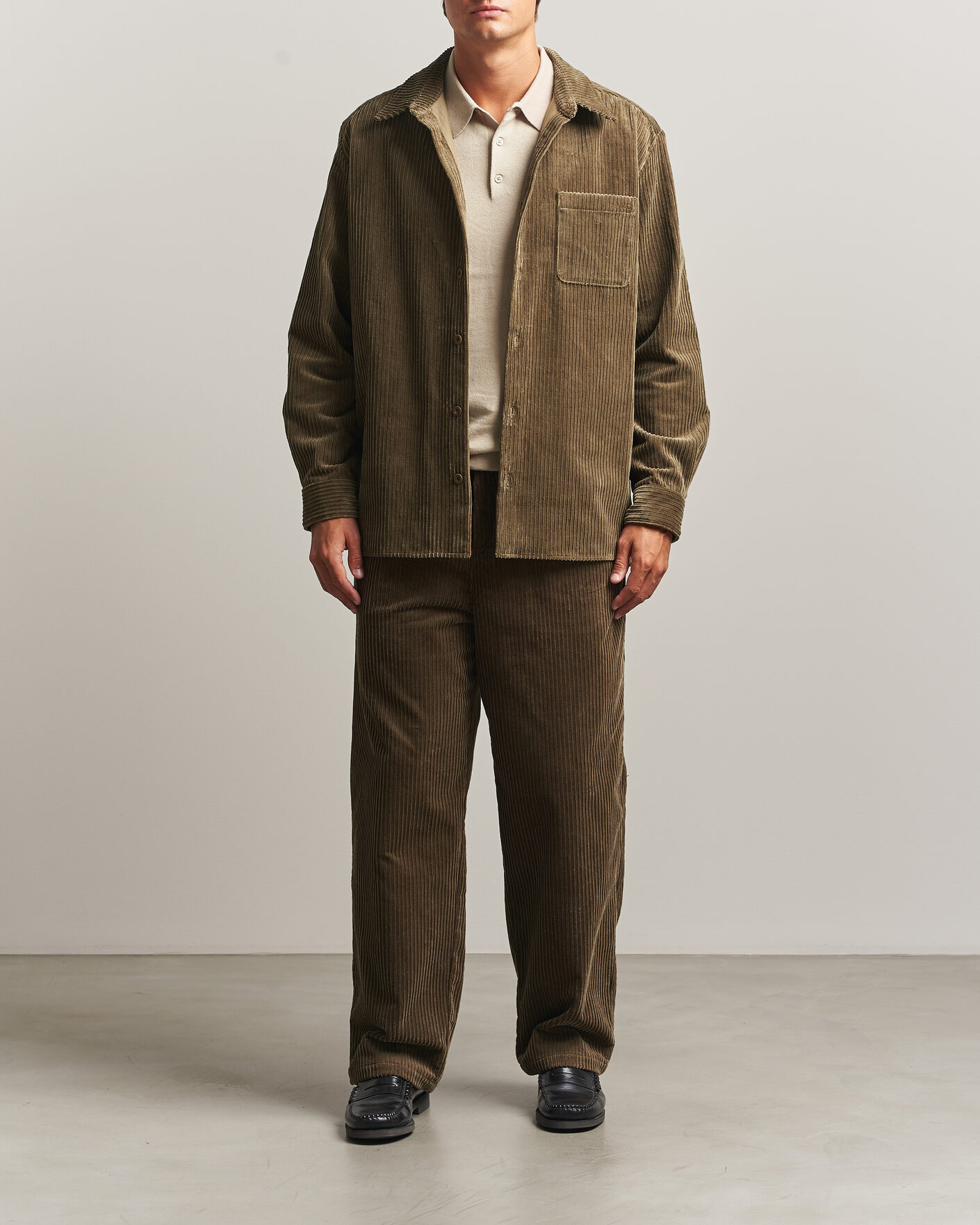 Uomini | Pantaloni | A.P.C. | Ricky Corduroy Trousers Taupe