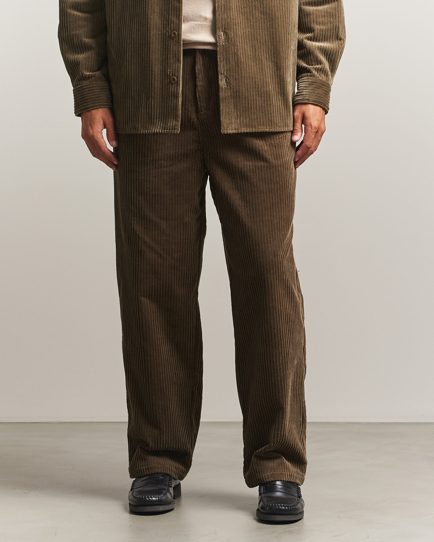 Uomini | Pantaloni | A.P.C. | Ricky Corduroy Trousers Taupe