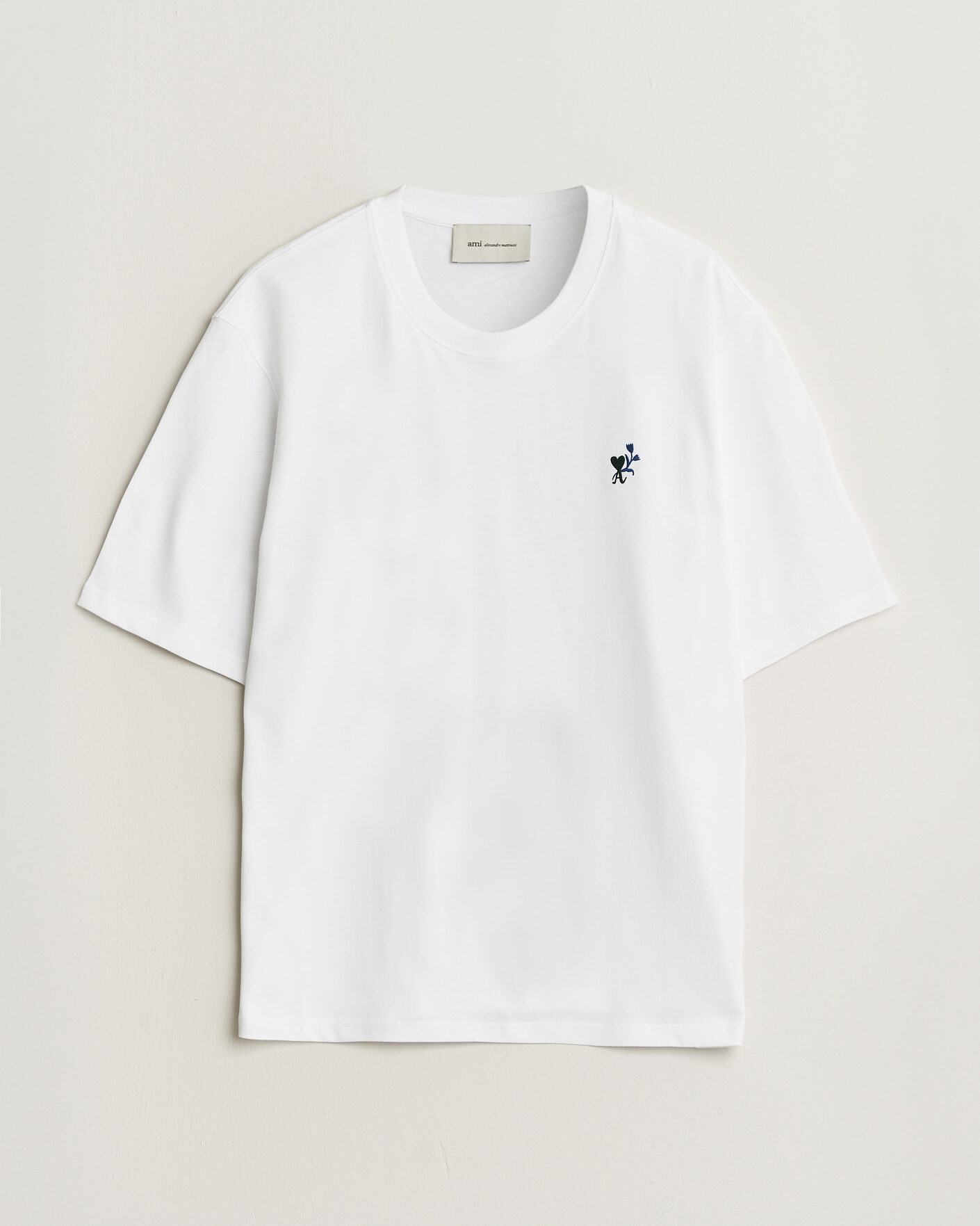 Uomini | T-shirt | AMI | Tulip Logo T-Shirt White
