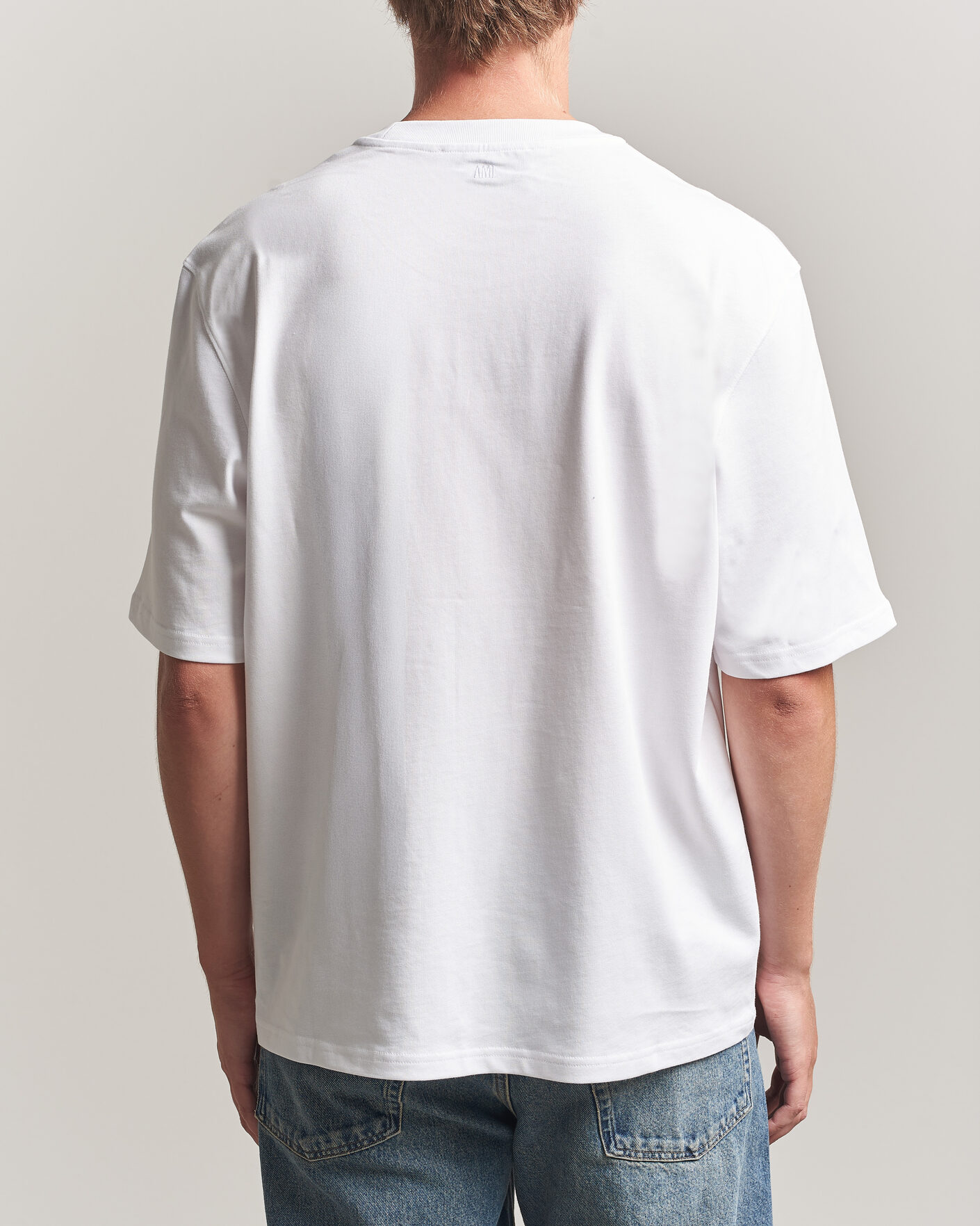 Uomini | T-shirt | AMI | Tulip Logo T-Shirt White