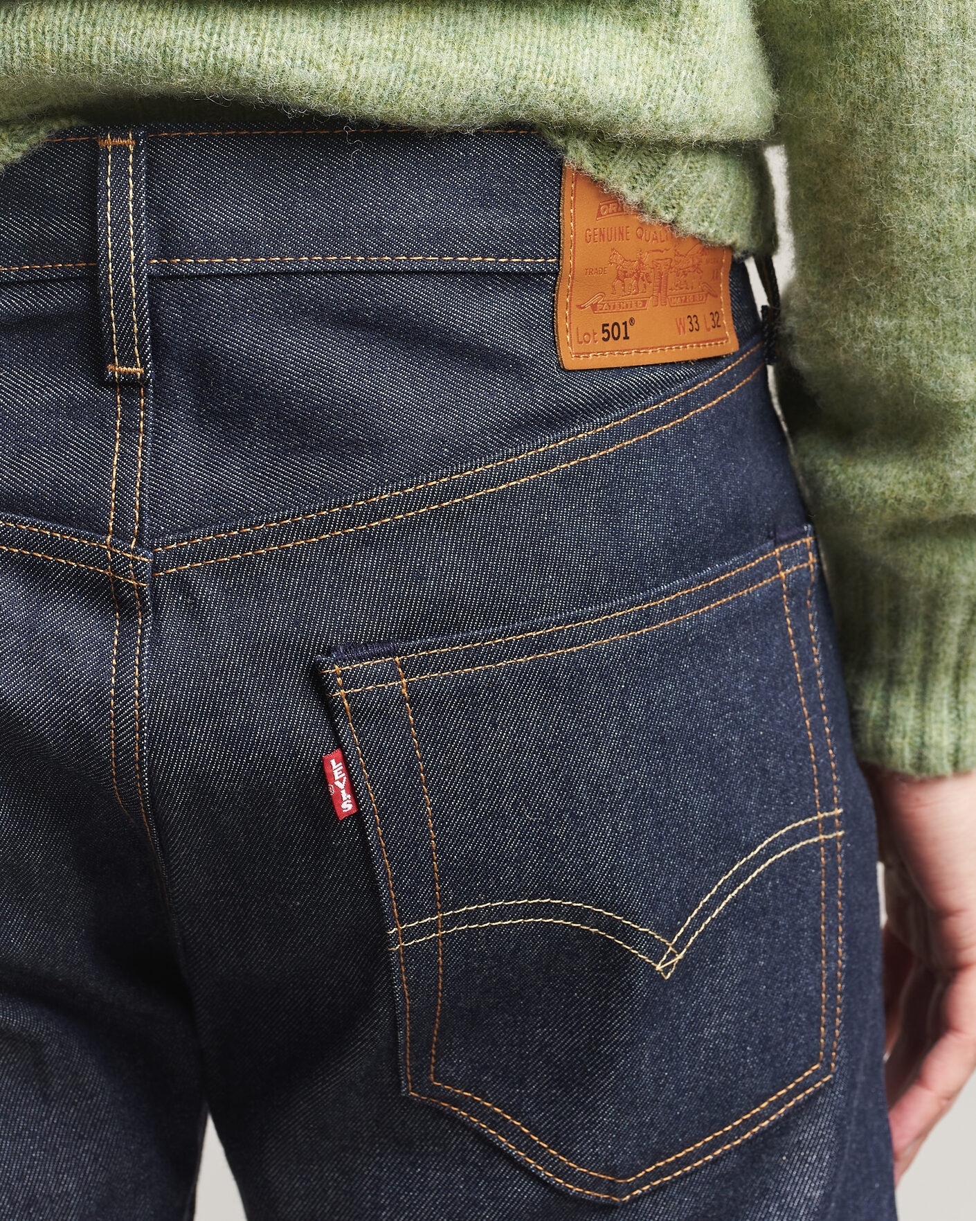 Uomini | Jeans | Levi's | 501 Original Jeans Hudson Selvedge Rigid