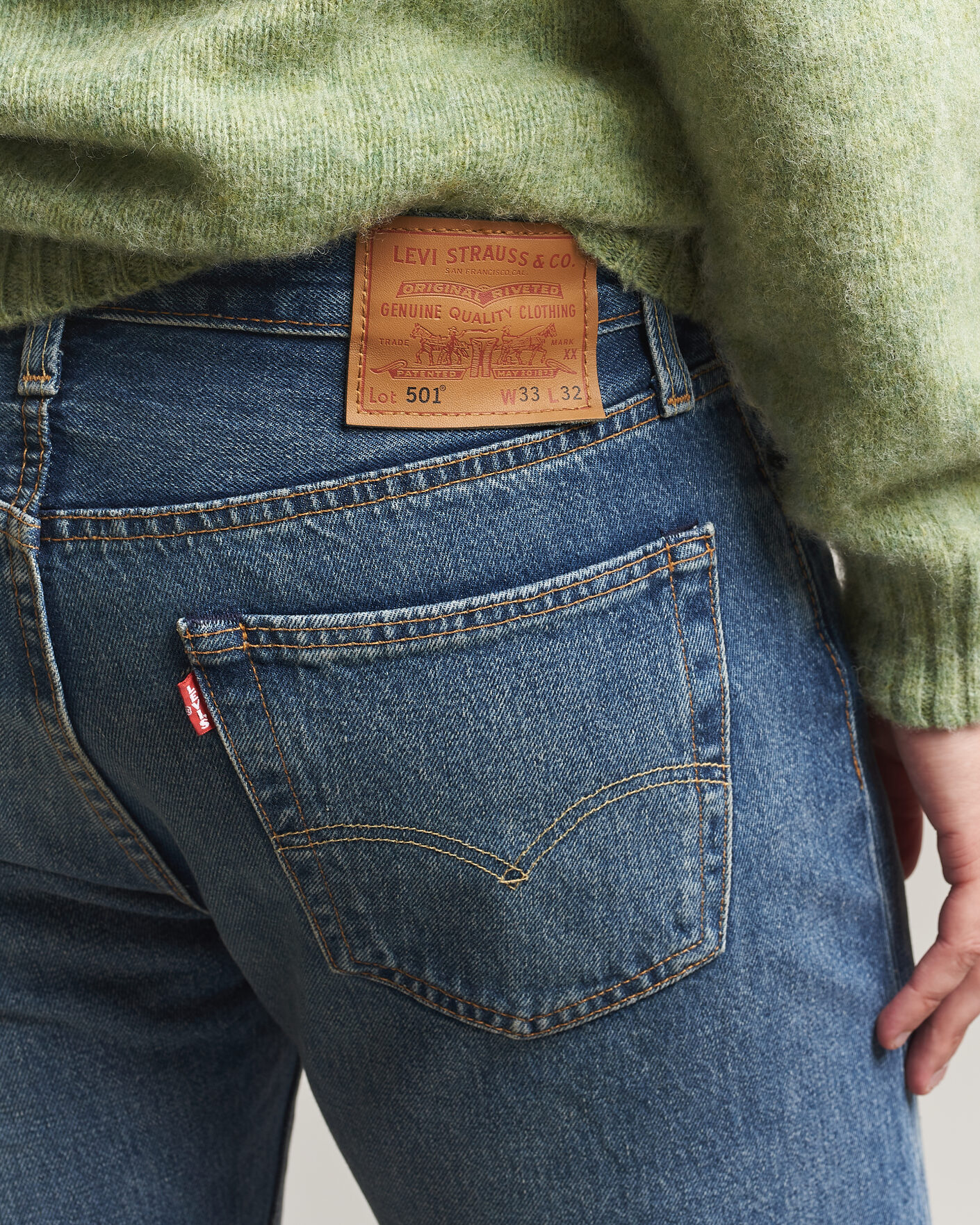 Uomini | Jeans | Levi's | 501 Original Jeans A Soft Spot