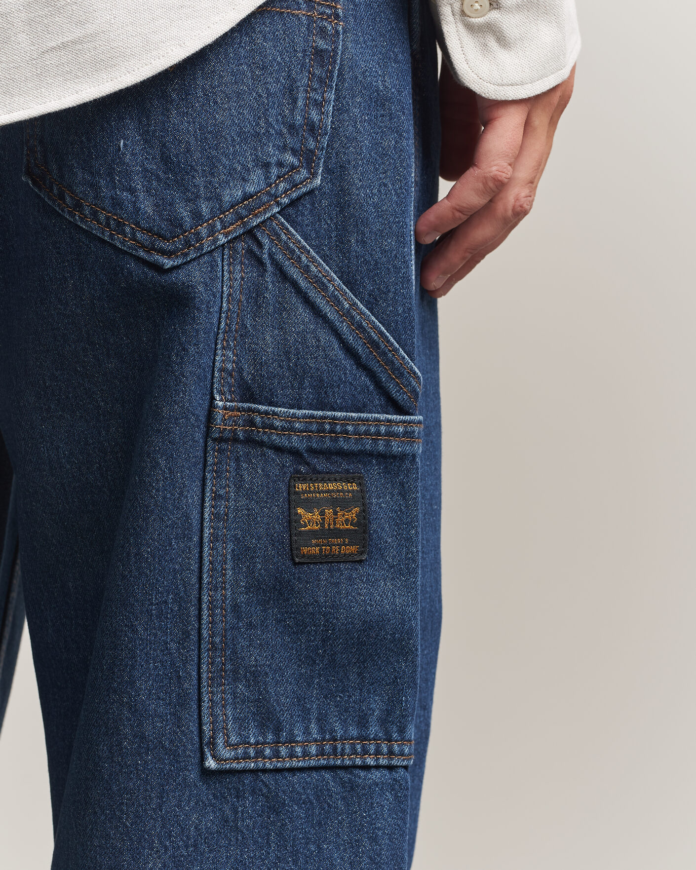 Uomini | Jeans | Levi's | 568 Loose Straight Carpenter Jeans Turn It Around