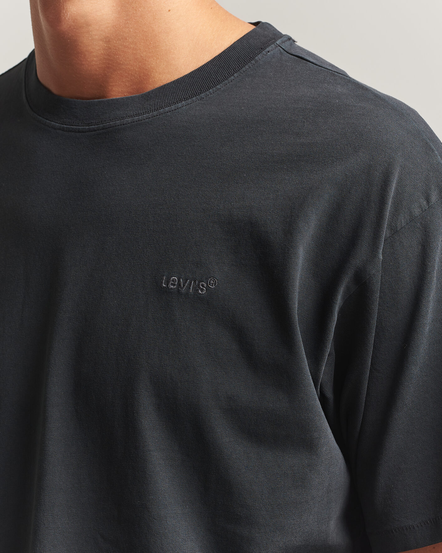 Uomini | T-shirt | Levi's | Red Tab Vintage T-Shirt Weathered Finish Jet Black