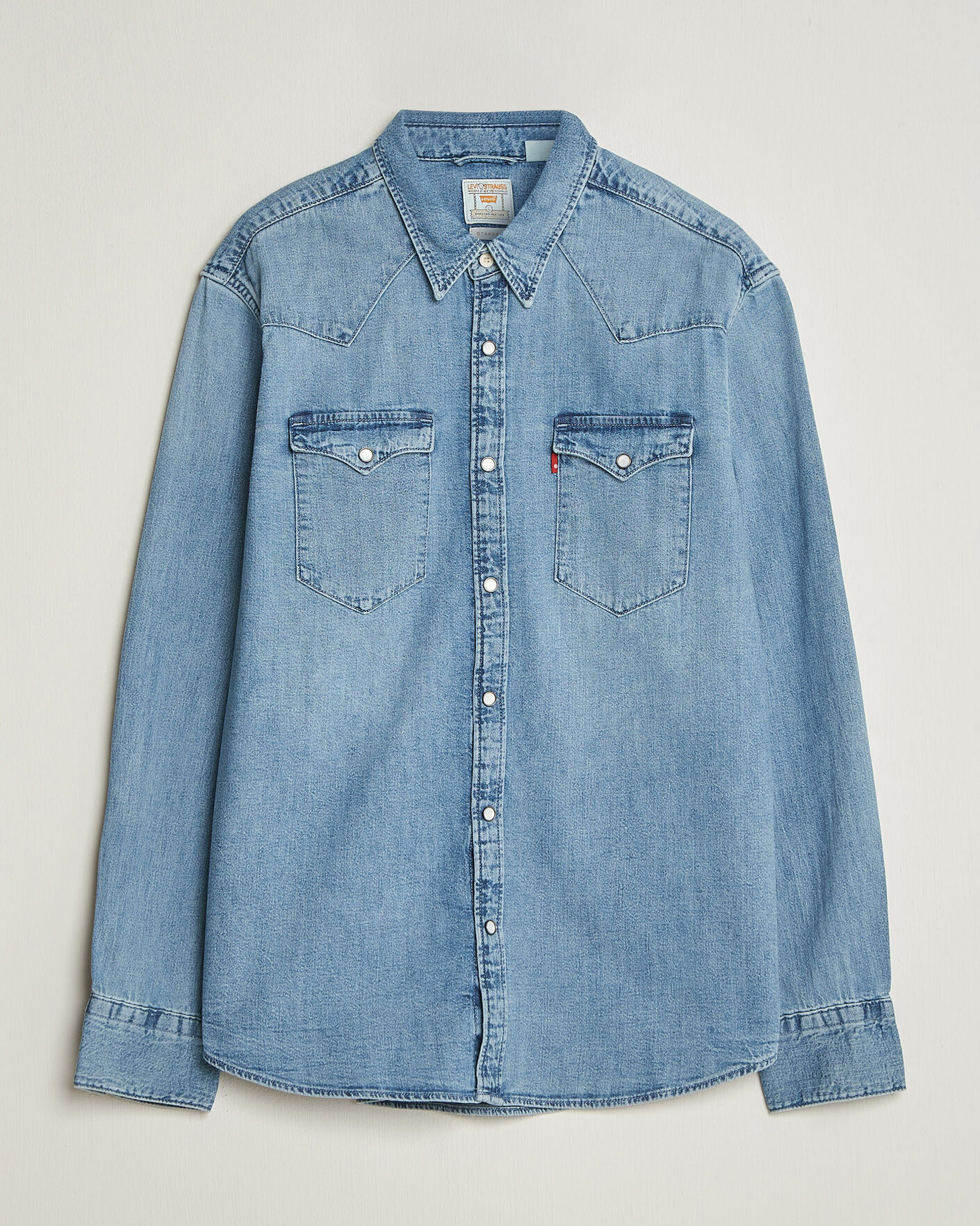 Uomini | Camicie | Levi's | Barstow Western Standard Shirt Blue Sky Mountain Light