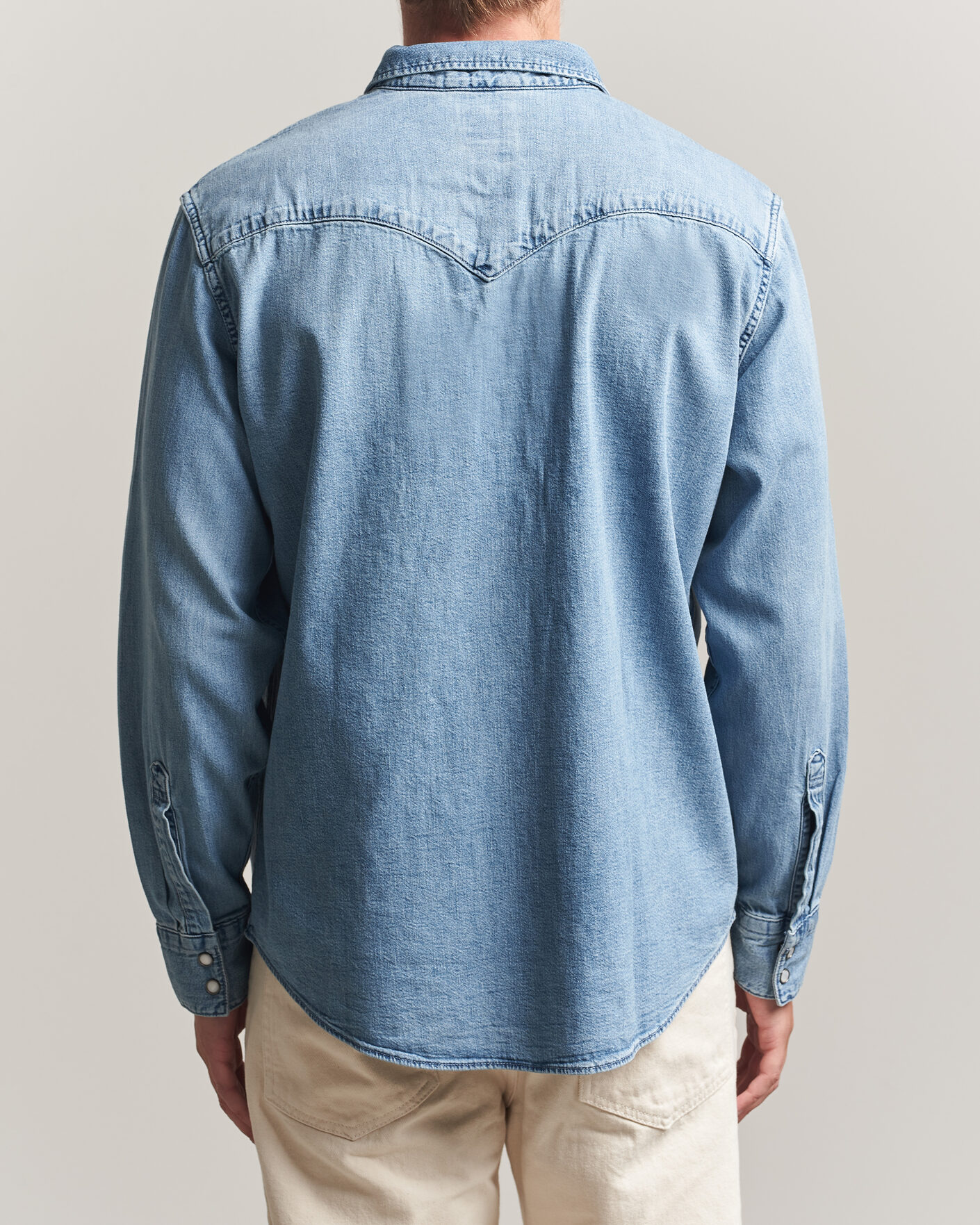 Uomini | Camicie | Levi's | Barstow Western Standard Shirt Blue Sky Mountain Light
