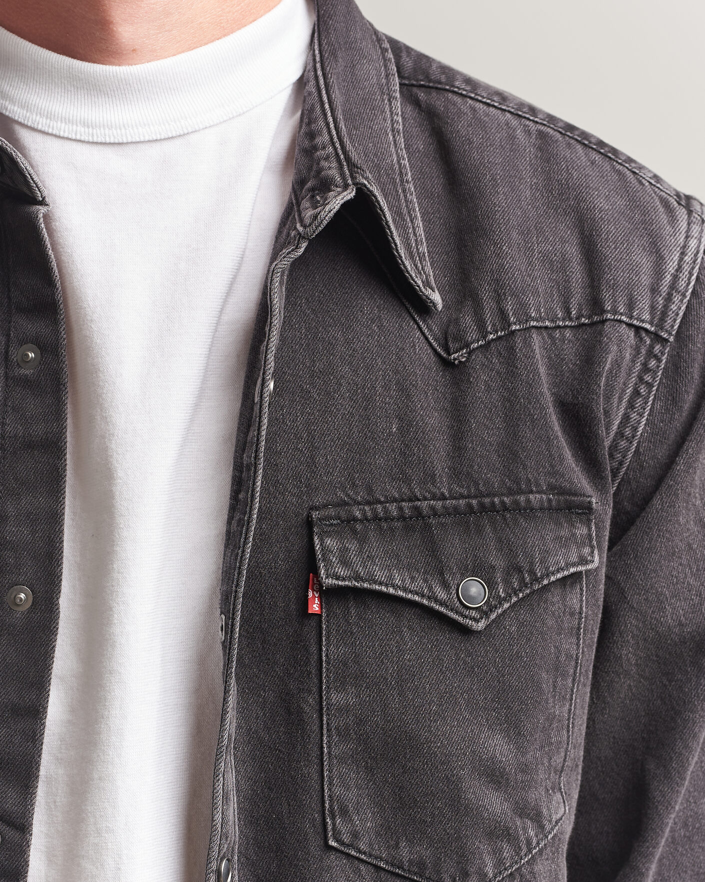 Uomini | Camicie | Levi's | Barstow Western Standard Shirt Thermodapt Black